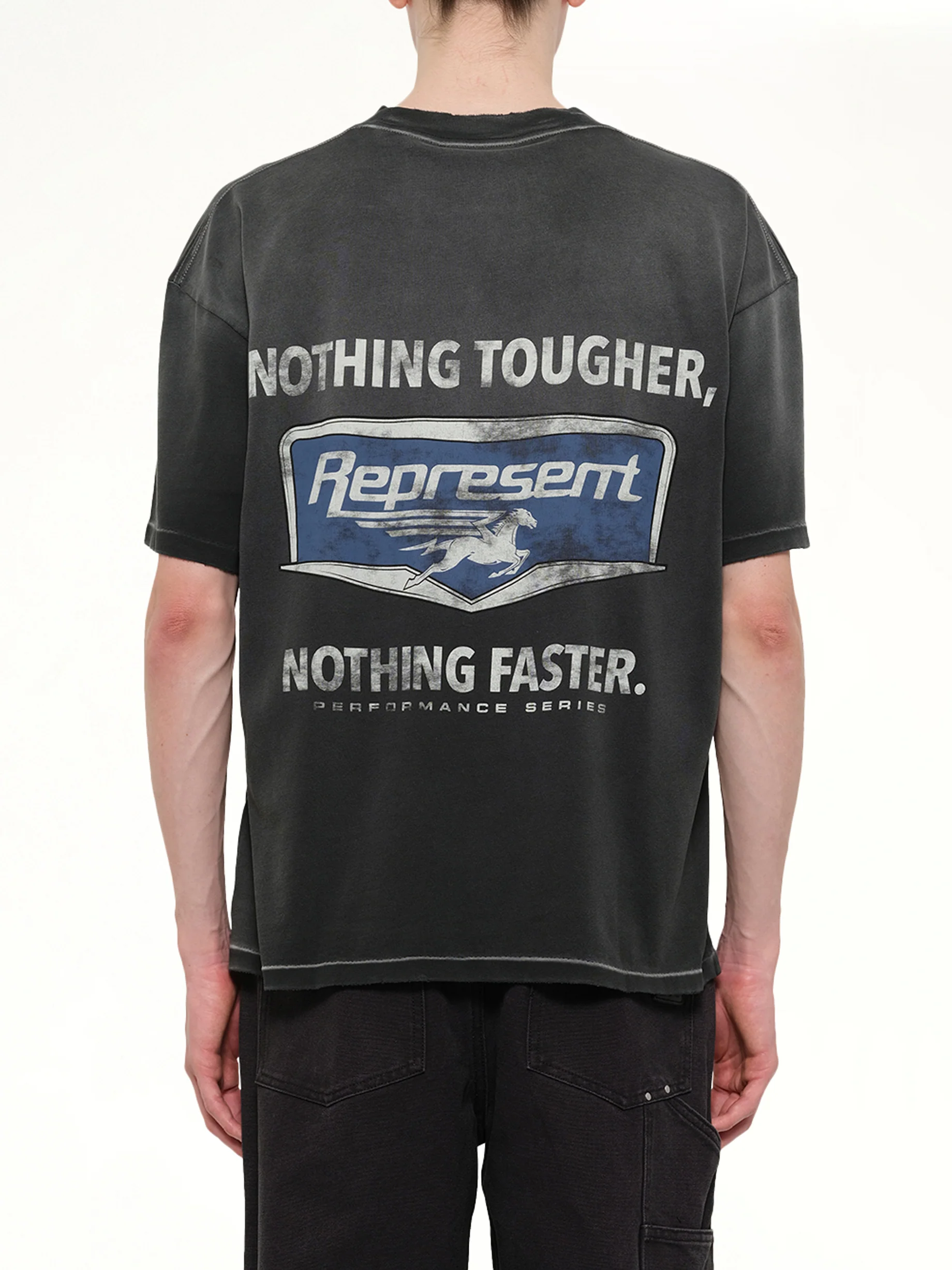 Nothing Faster T-Shirt in Stained Black - Image 5