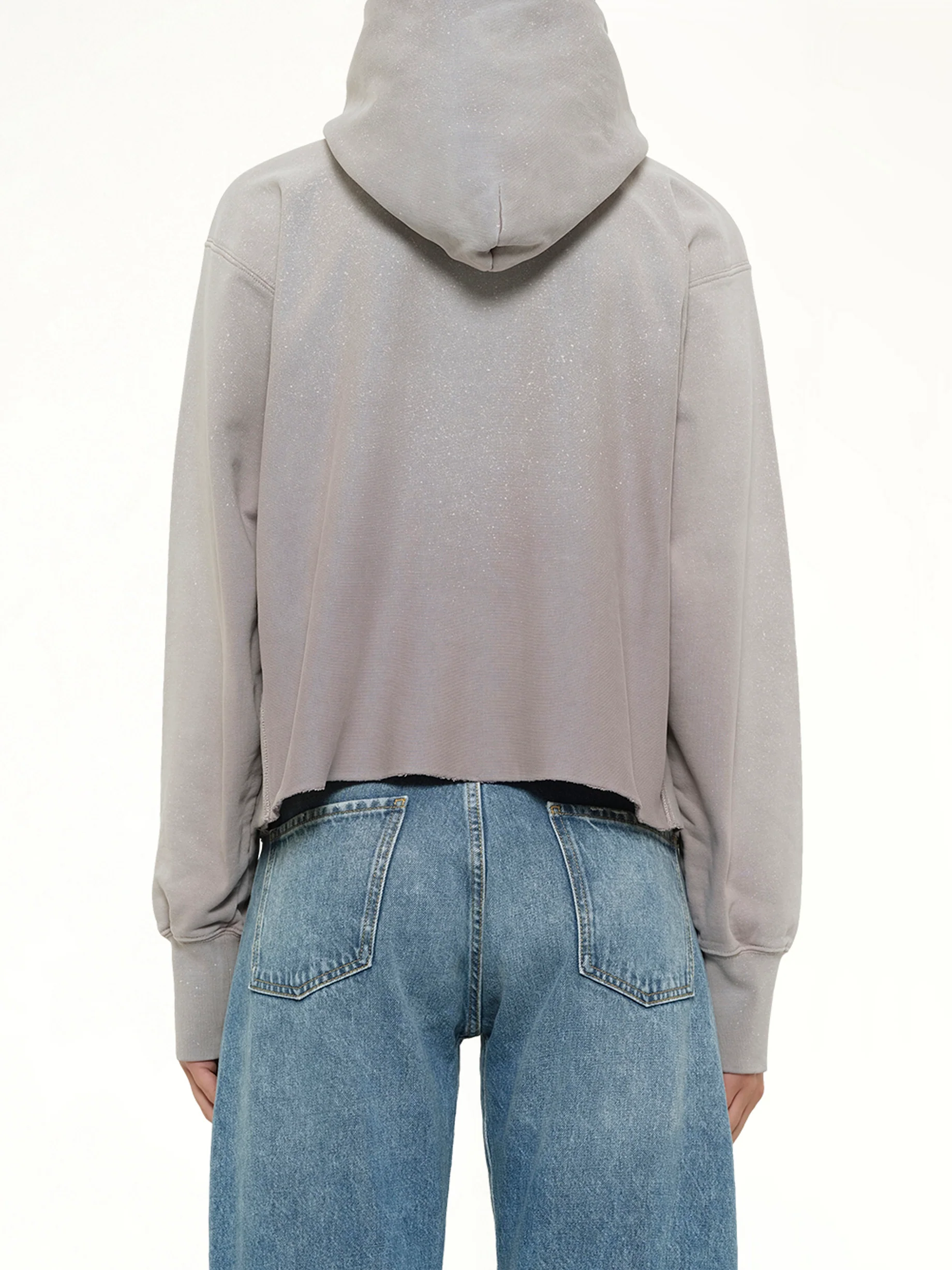 Number Hoodie in Dusty Pink - Image 5