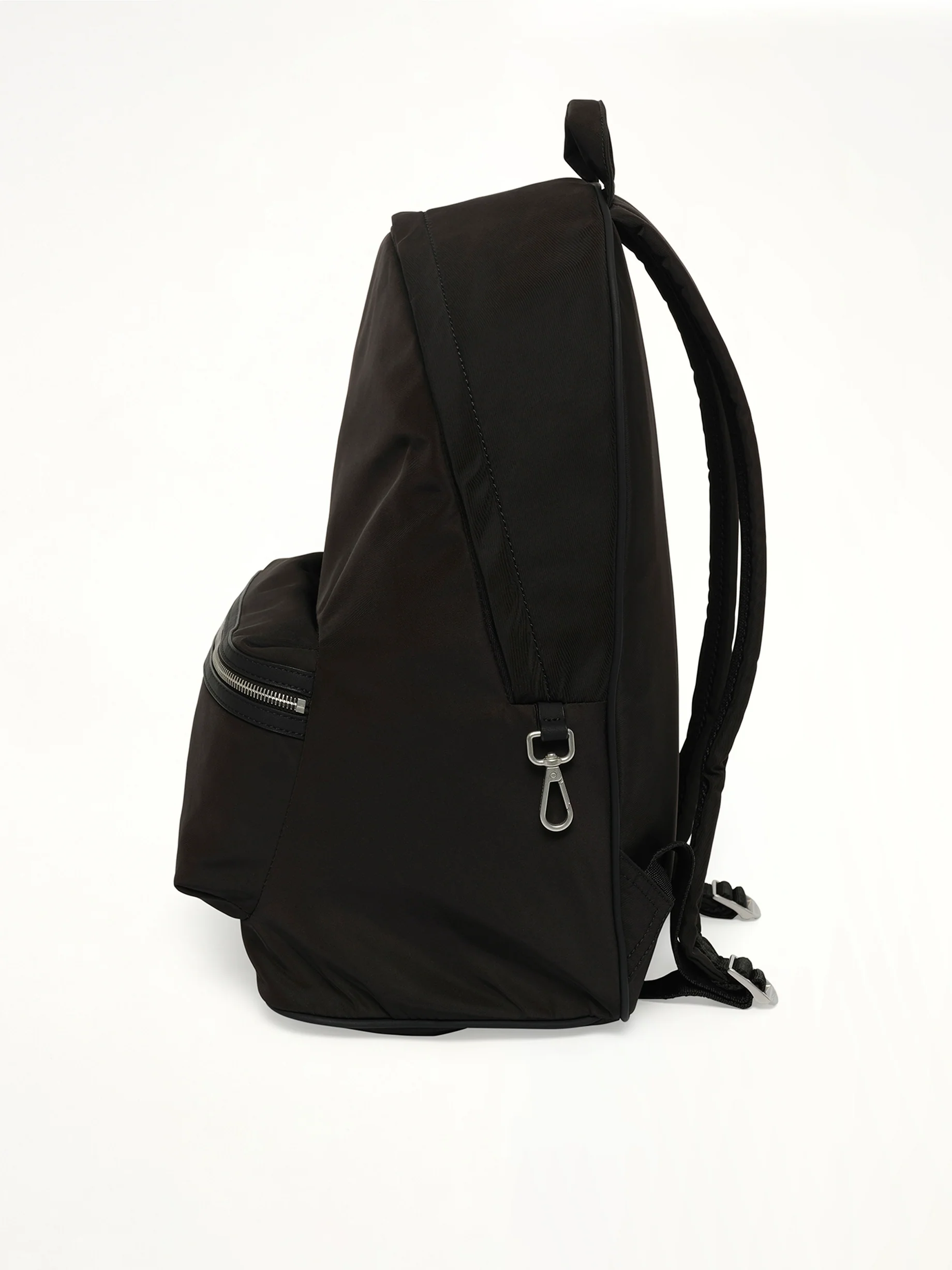 Nylon Backpack in Black - Image 4