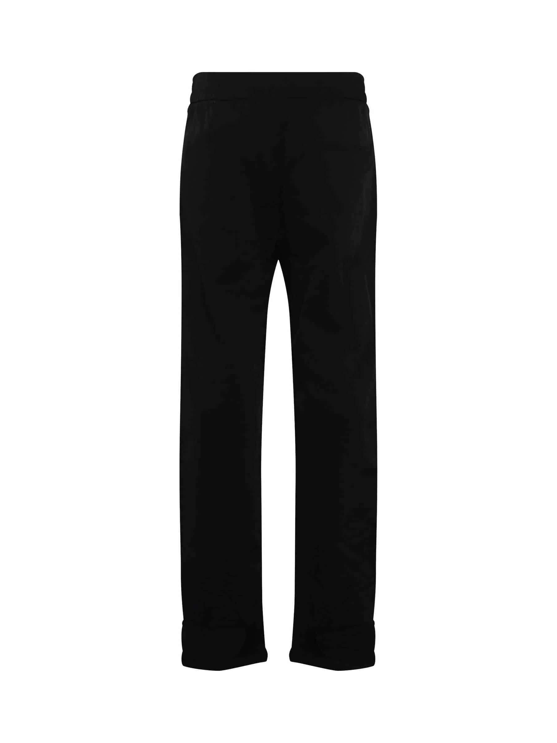 Nylon Track Pant in Black - Image 4