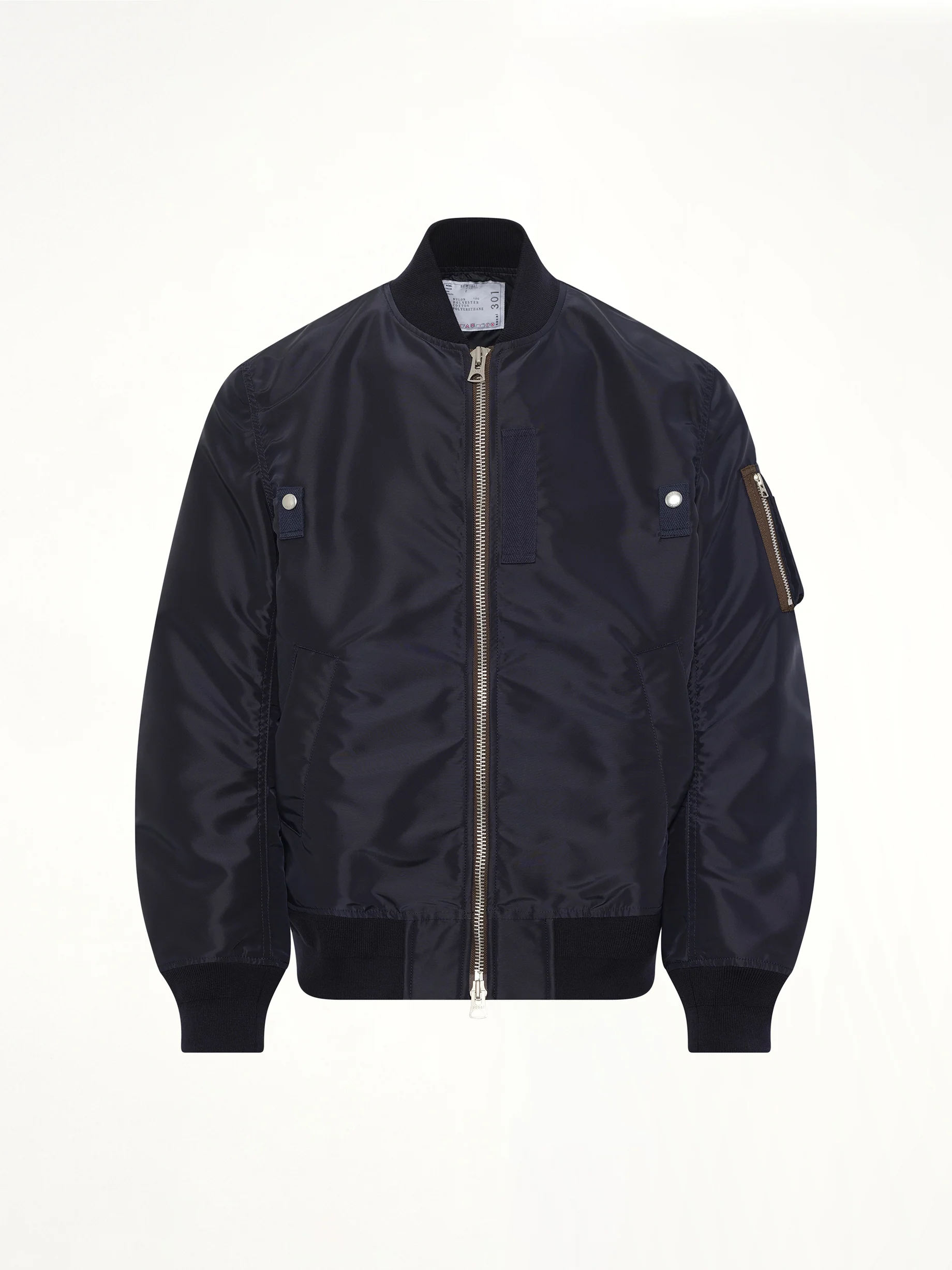 Nylon Twill Blouson in Navy - Image 2