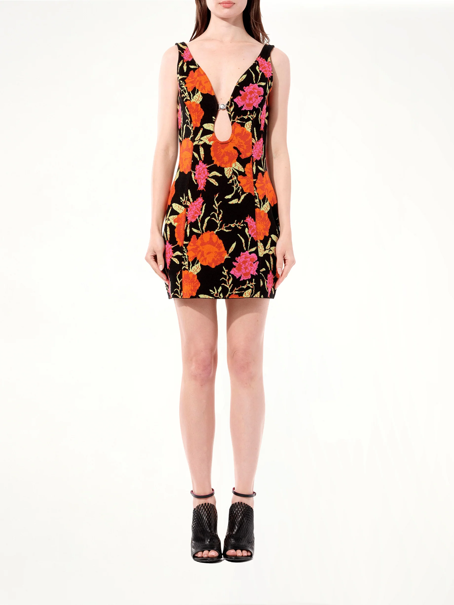 Oeillet Dress in Black - Image 4