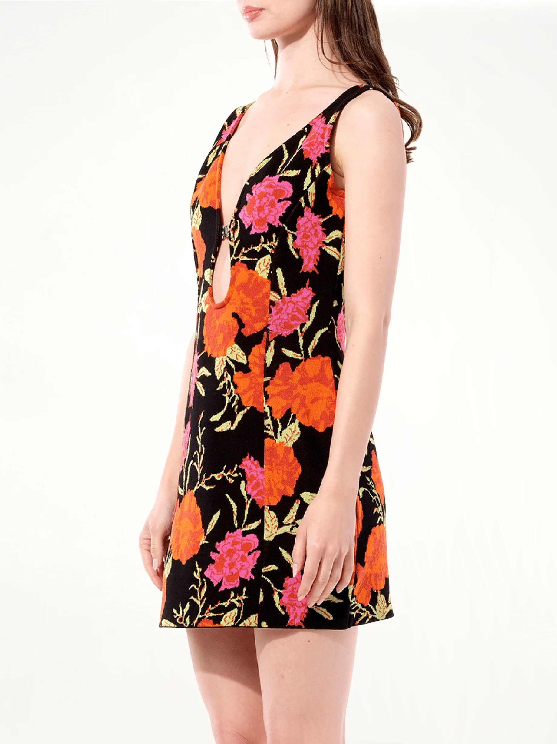 Oeillet Dress in Black - Image 5