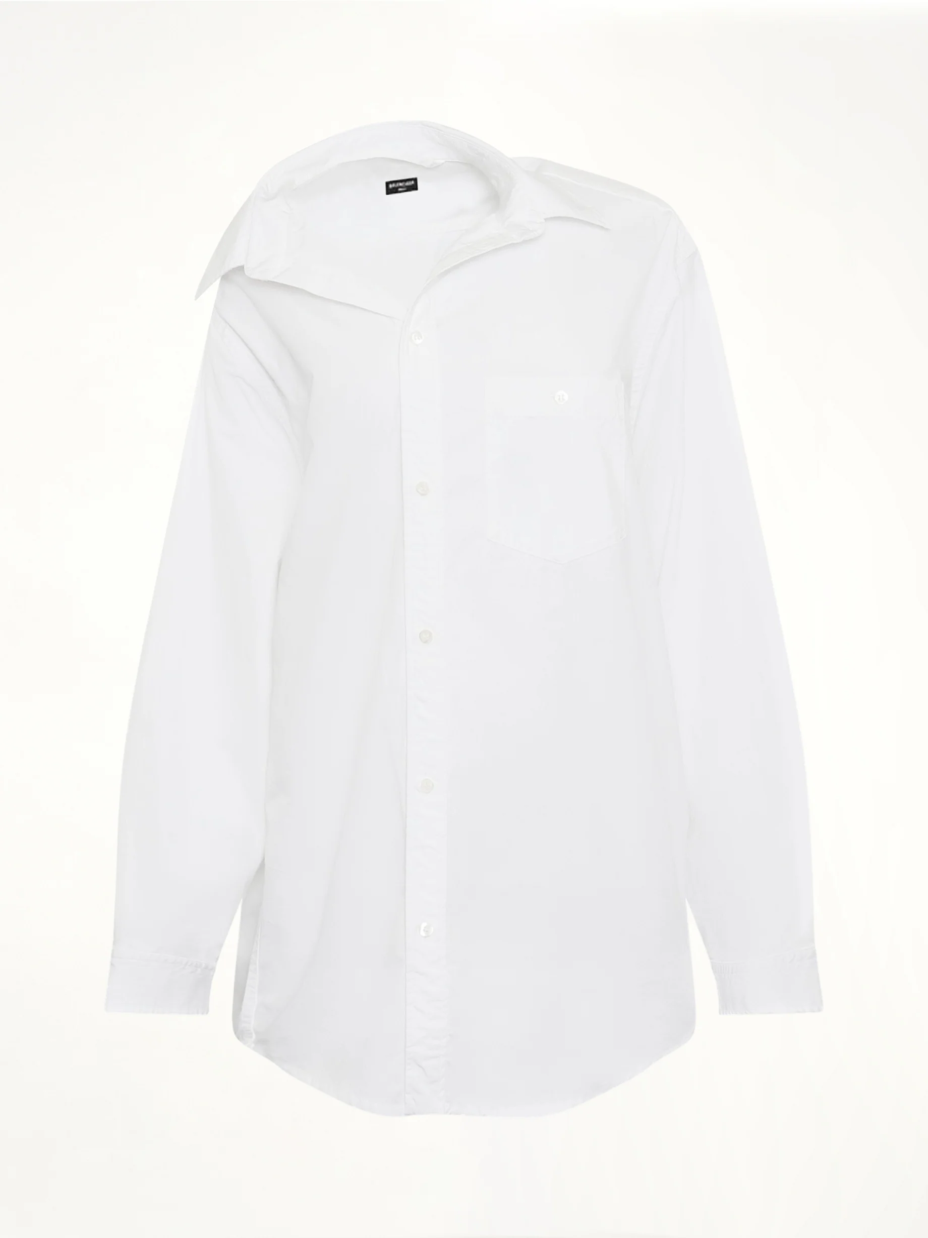 Off Shoulder Shirt in White