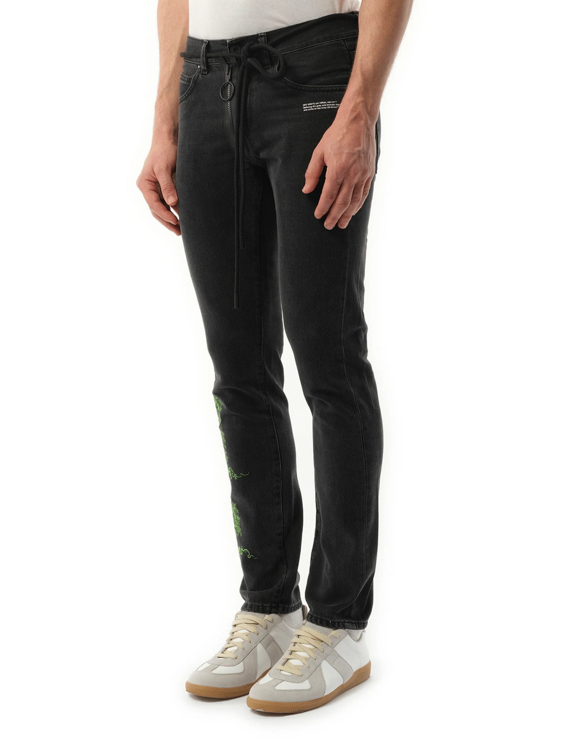 Blur Slim Jeans in Black - Image 5