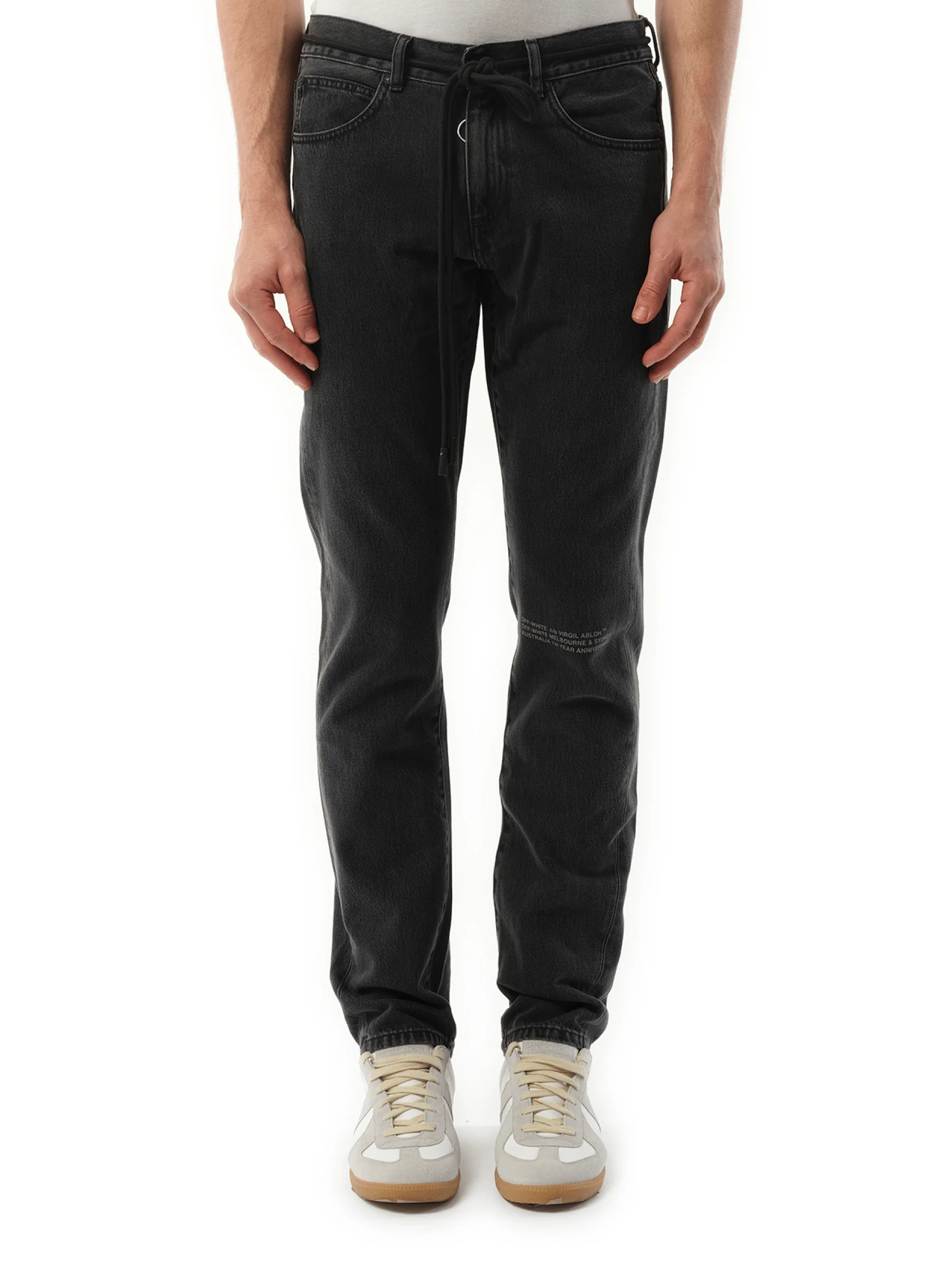 Hv Denim Pant in Black