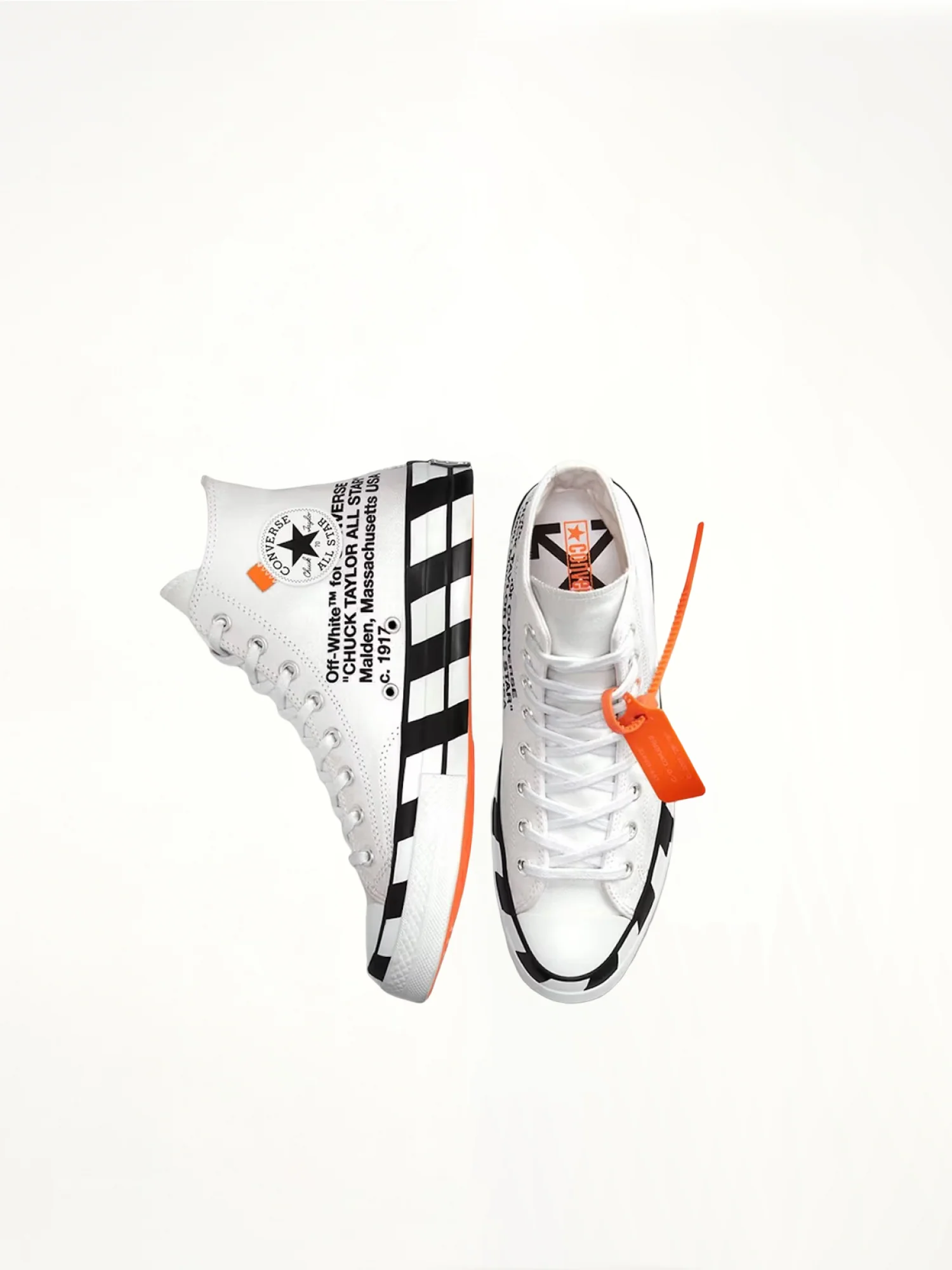 Off-White x Converse Chuck 70 in White - Image 4