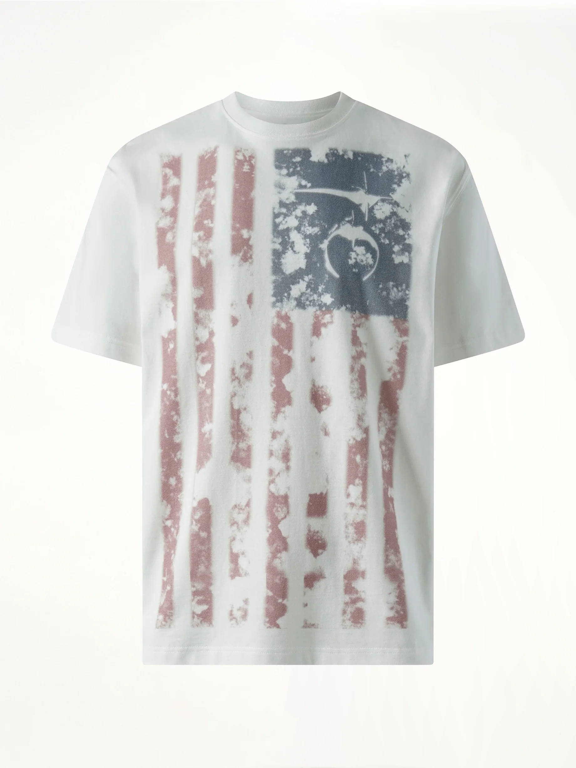 Old Glory T-Shirt in White - Image 2