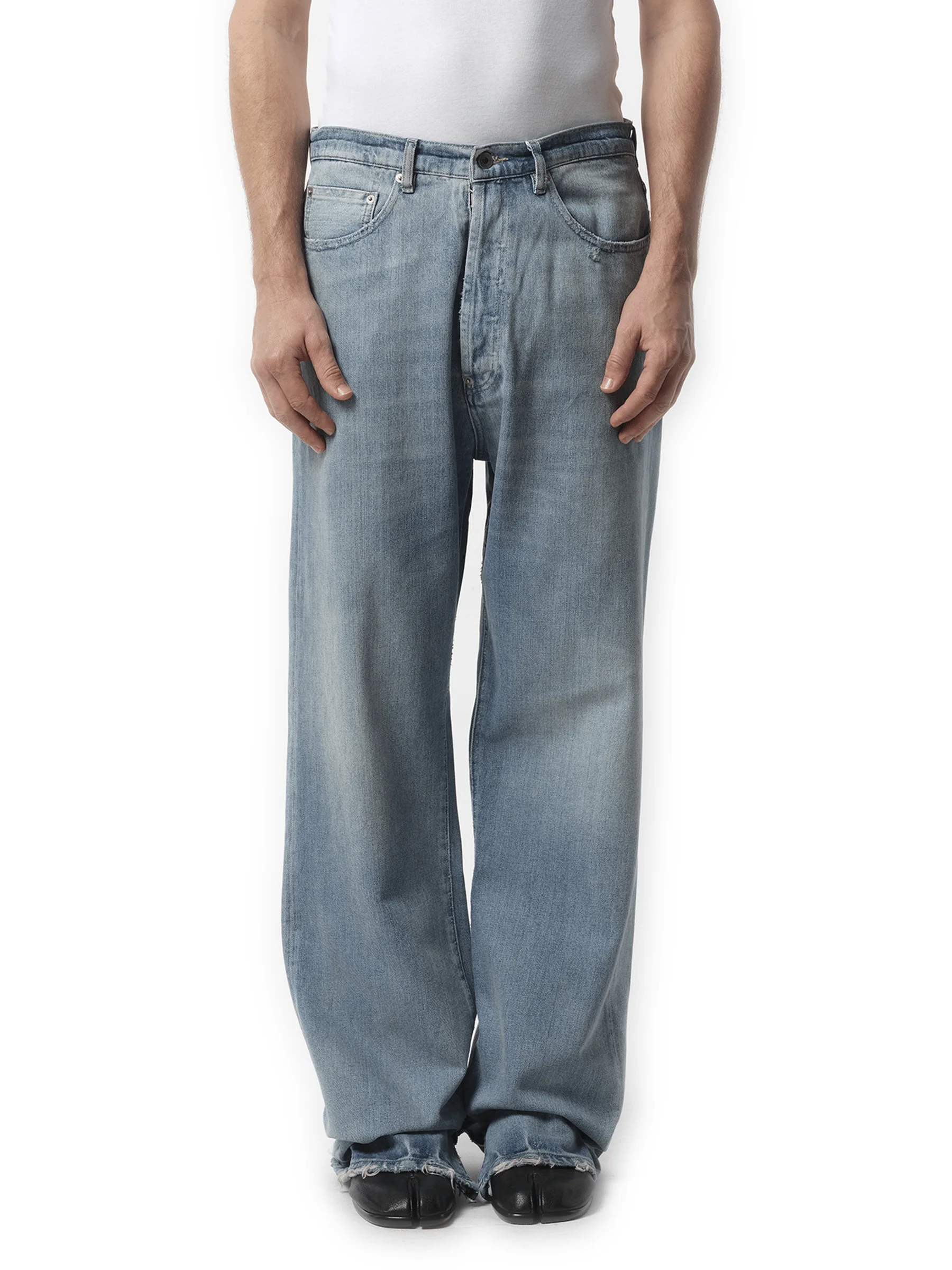 Original Japanses Denim Jeans in Light Blue
