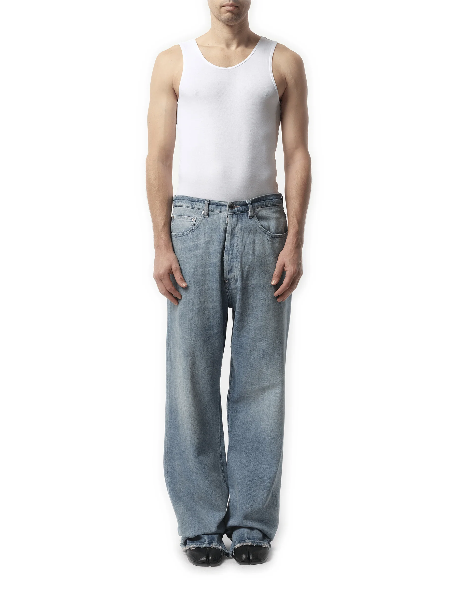 Original Japanses Denim Jeans in Light Blue - Image 4