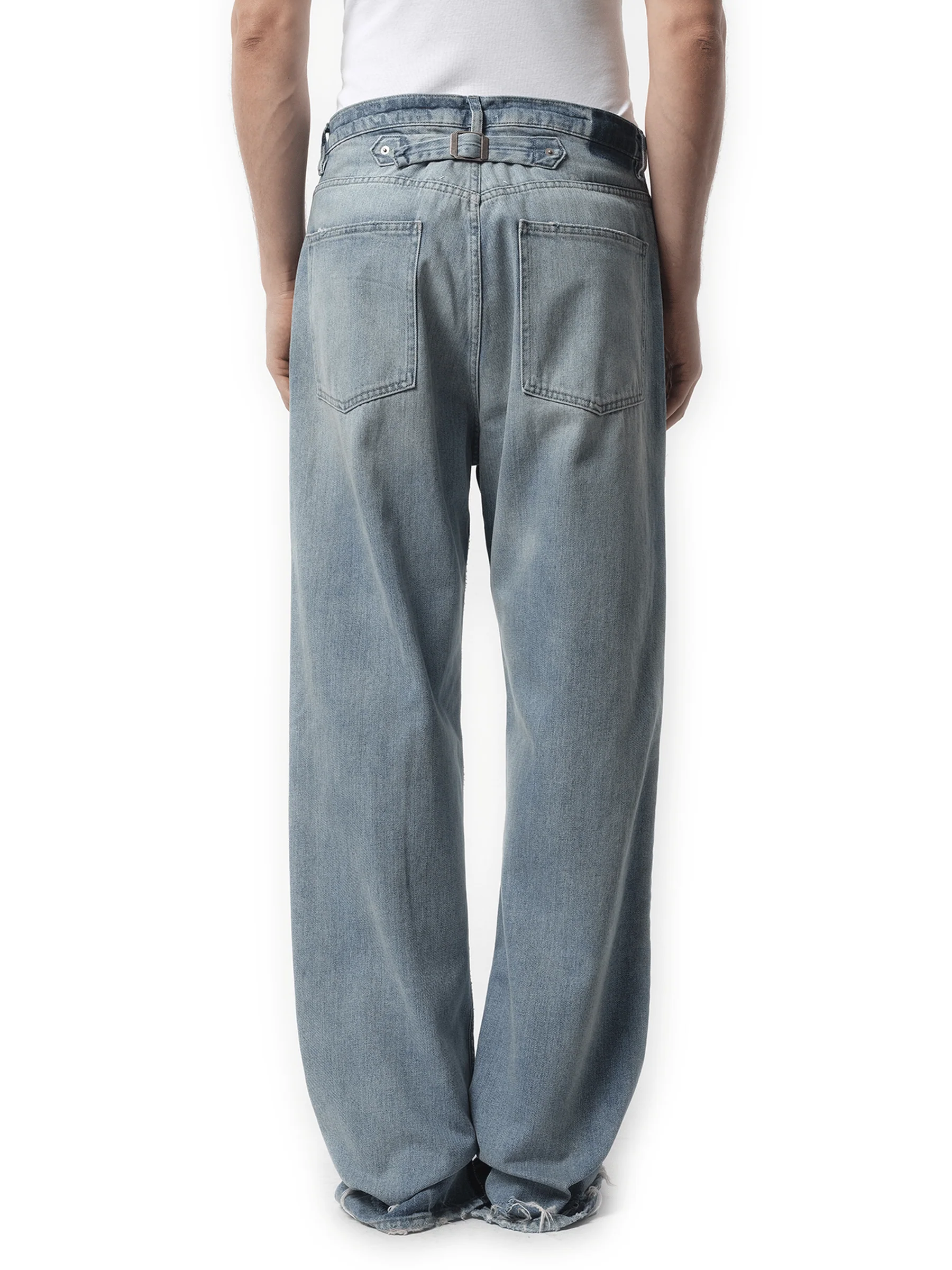 Original Japanses Denim Jeans in Light Blue - Image 6