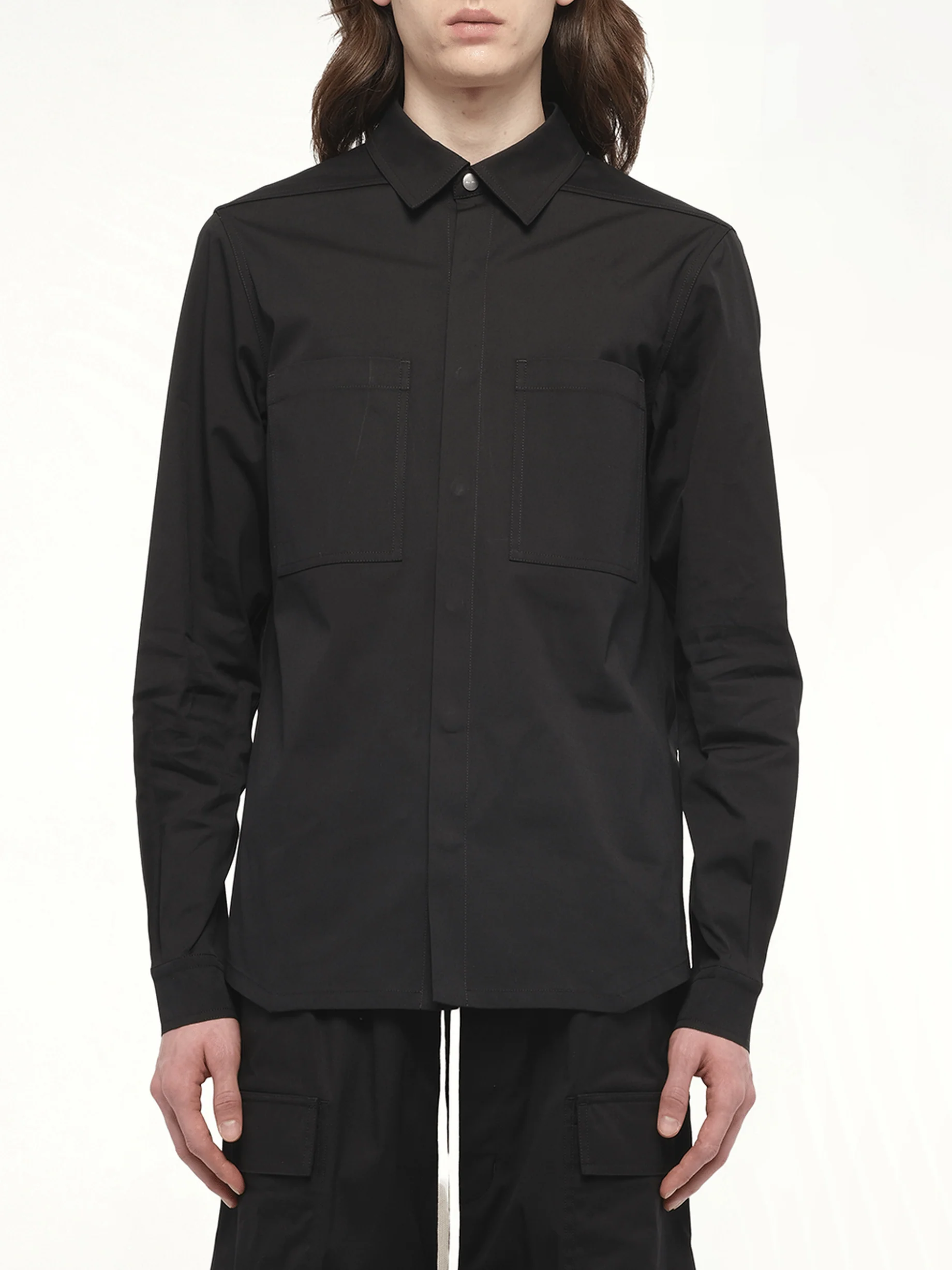 Outershirt in Black