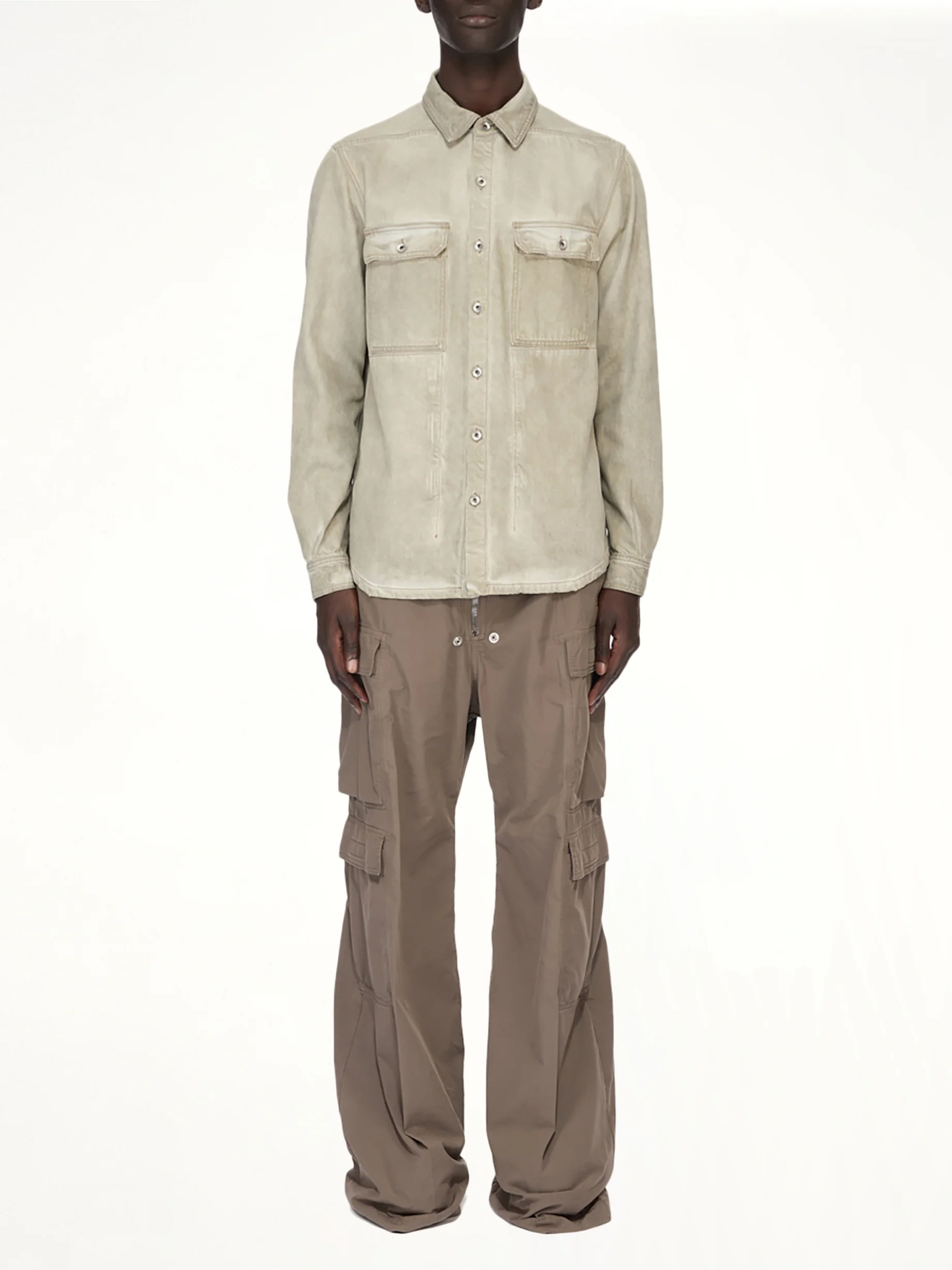 Outershirt in Sand - Image 5