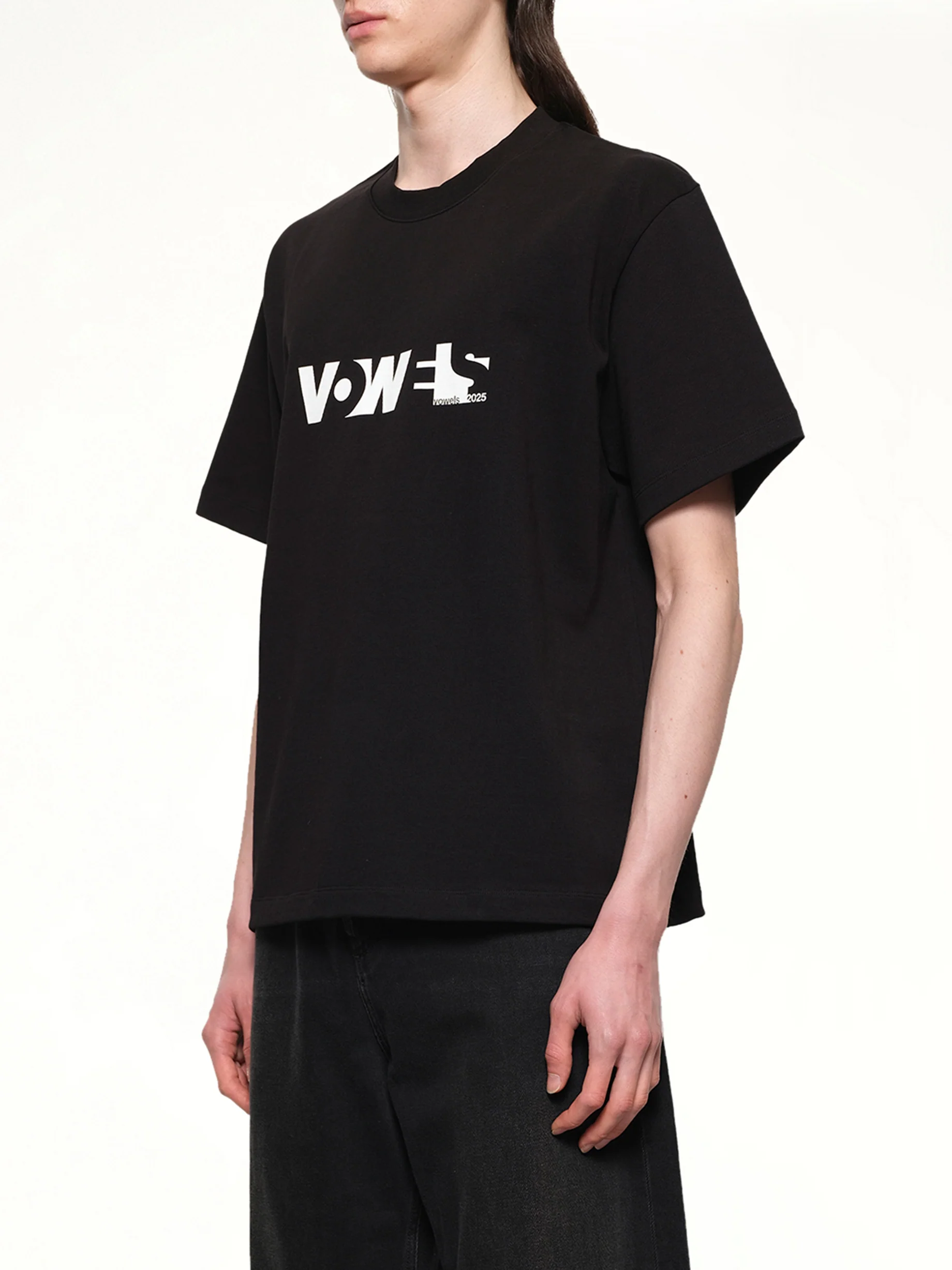 Overall T-Shirt in Black - Image 3