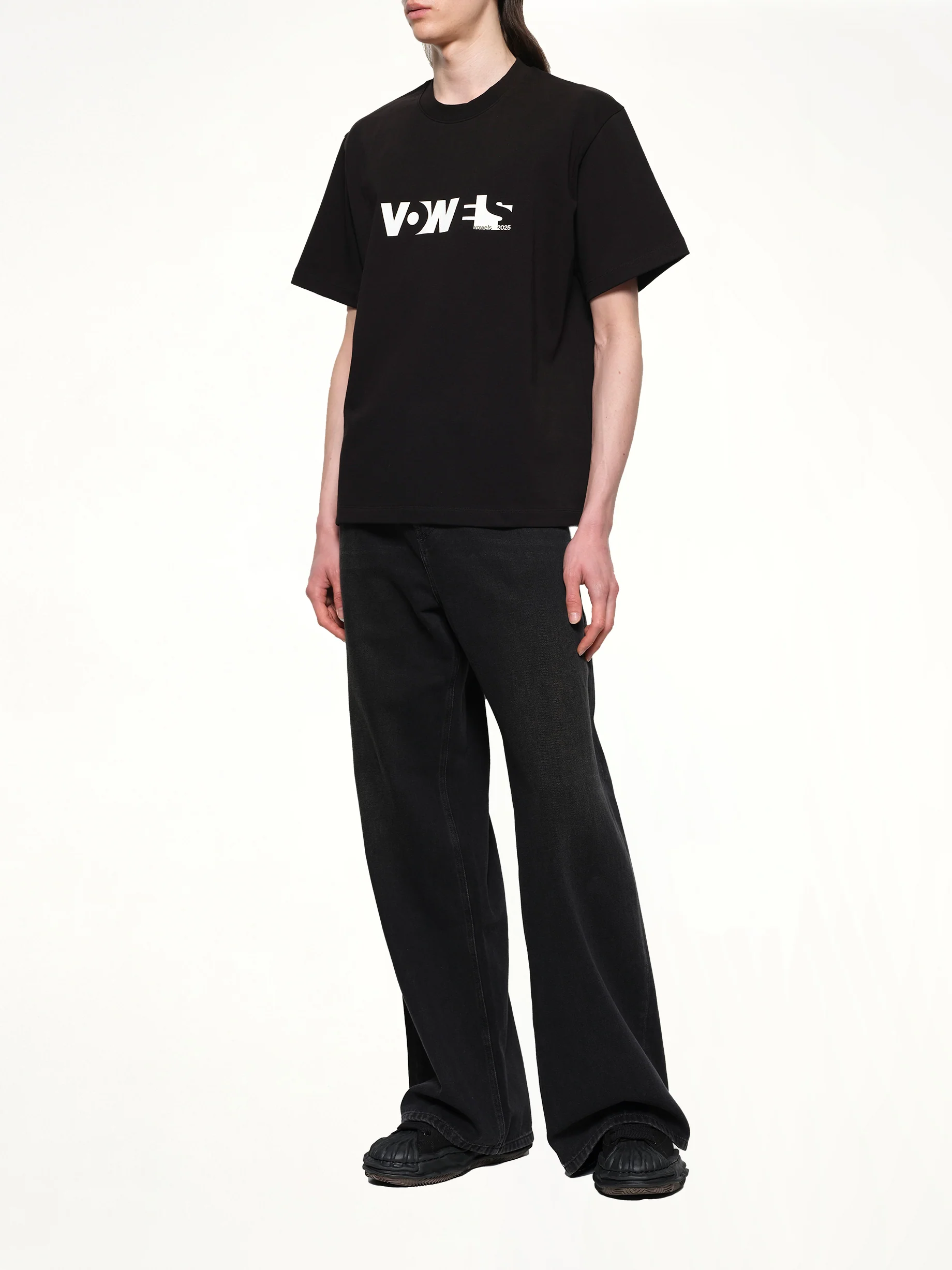 Overall T-Shirt in Black - Image 4