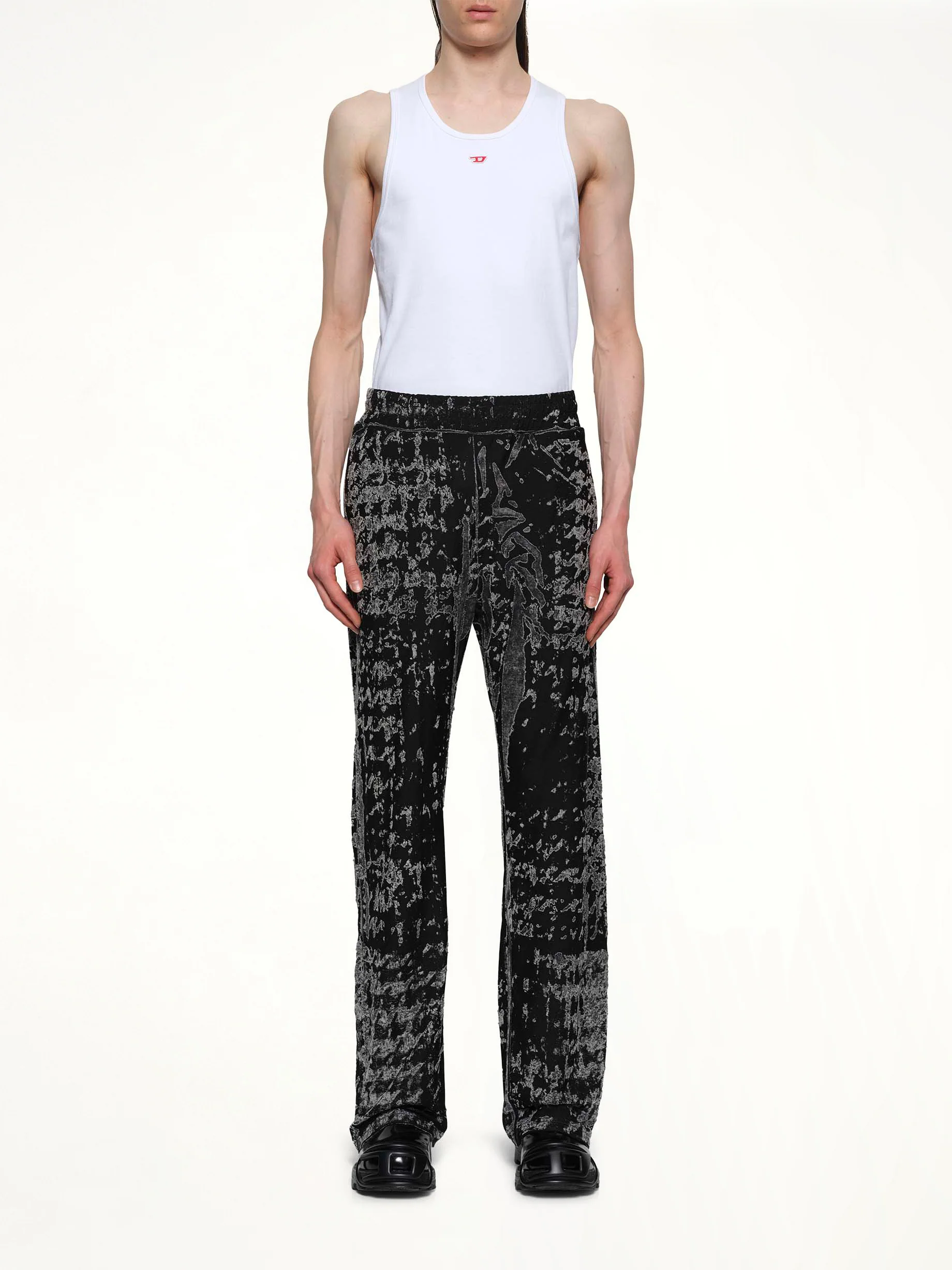 P-CORR Track Pants in Black - Image 7