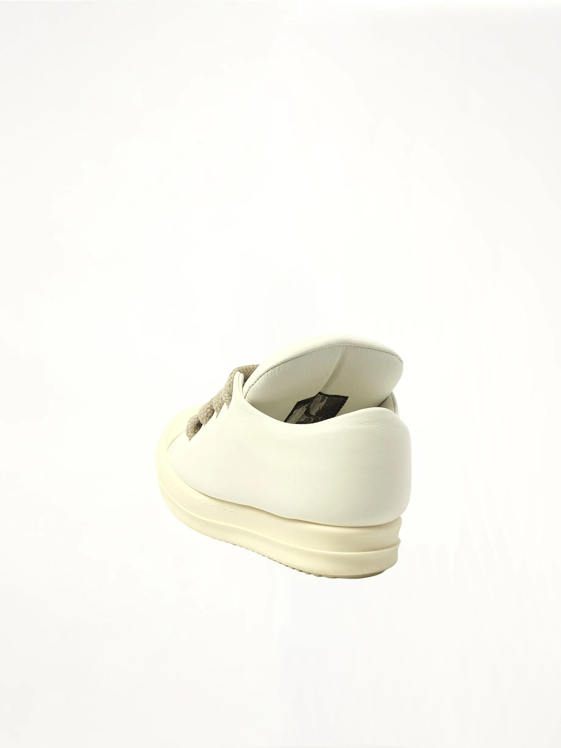 Padded Jumbolace Low Sneaks in Milk/Milk/Milk - Image 3