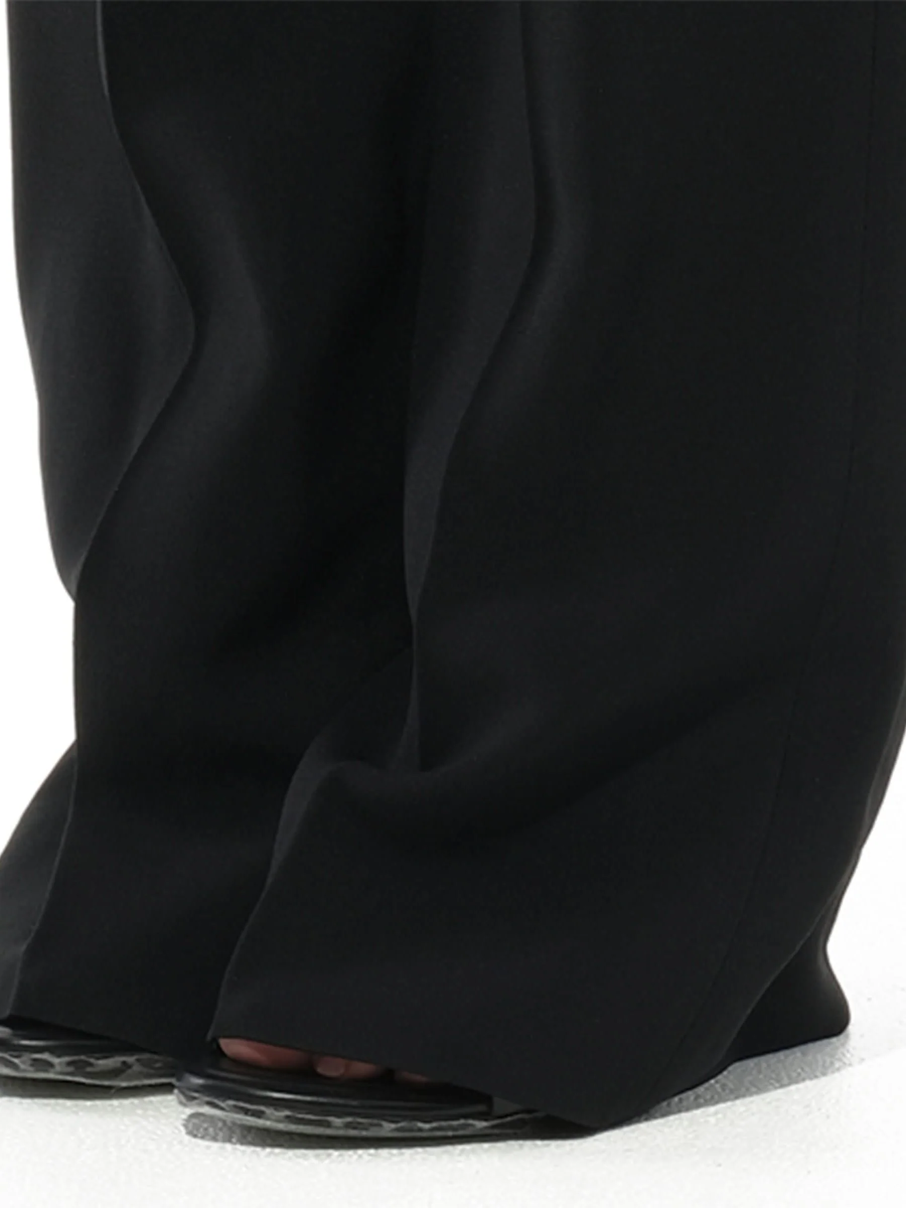 Wait Zip Pants in Black - Image 3