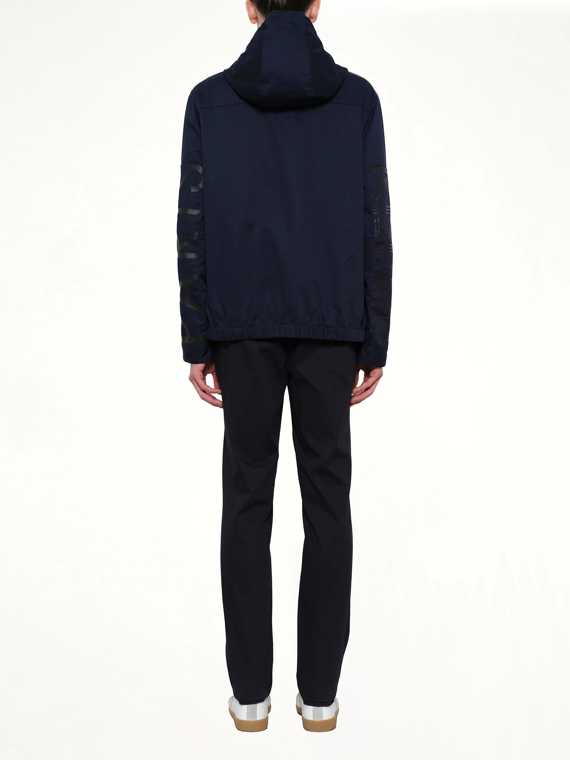 Paris Parka Jacket in Blue - Image 4