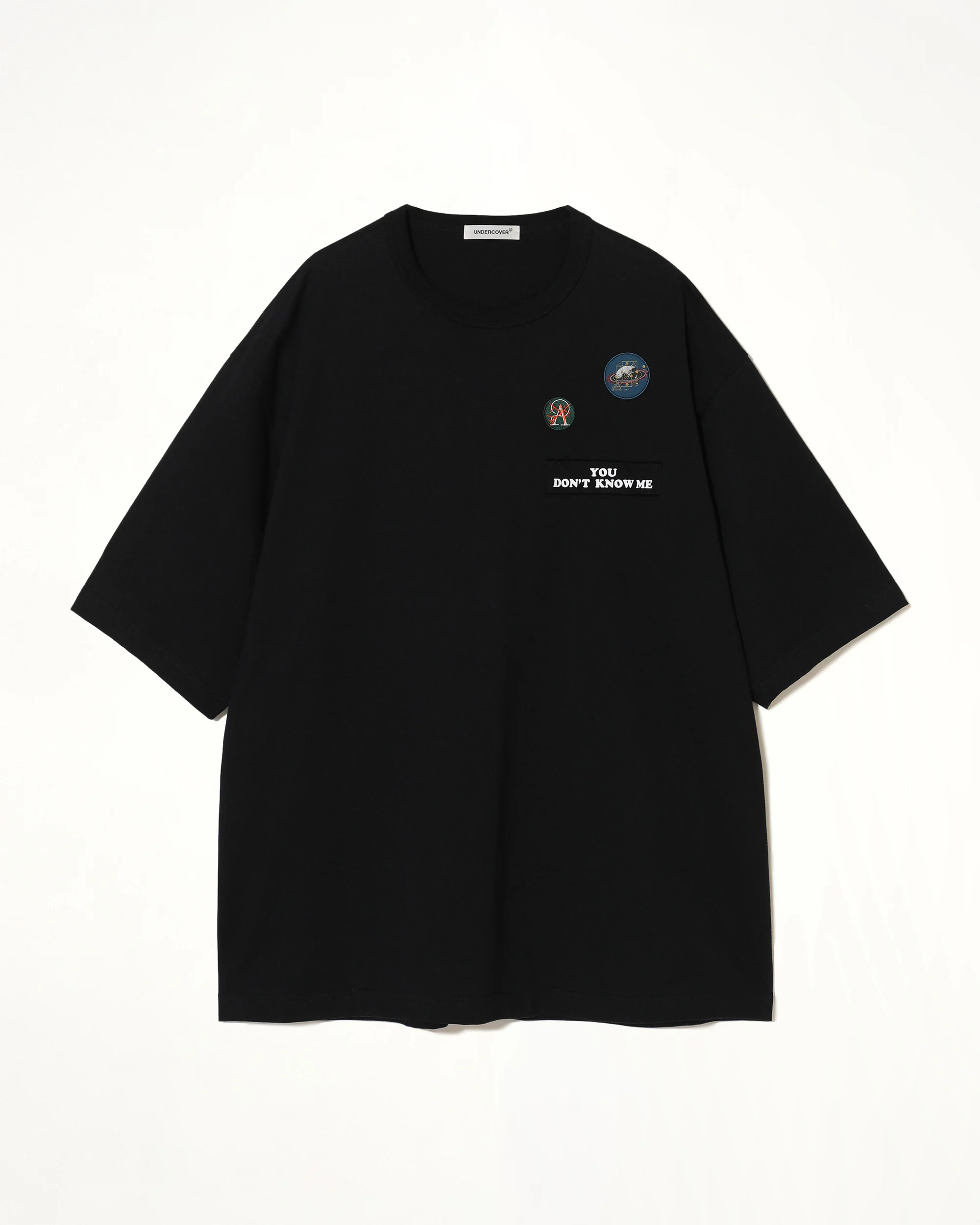 Patches T-Shirt in Black - Image 2