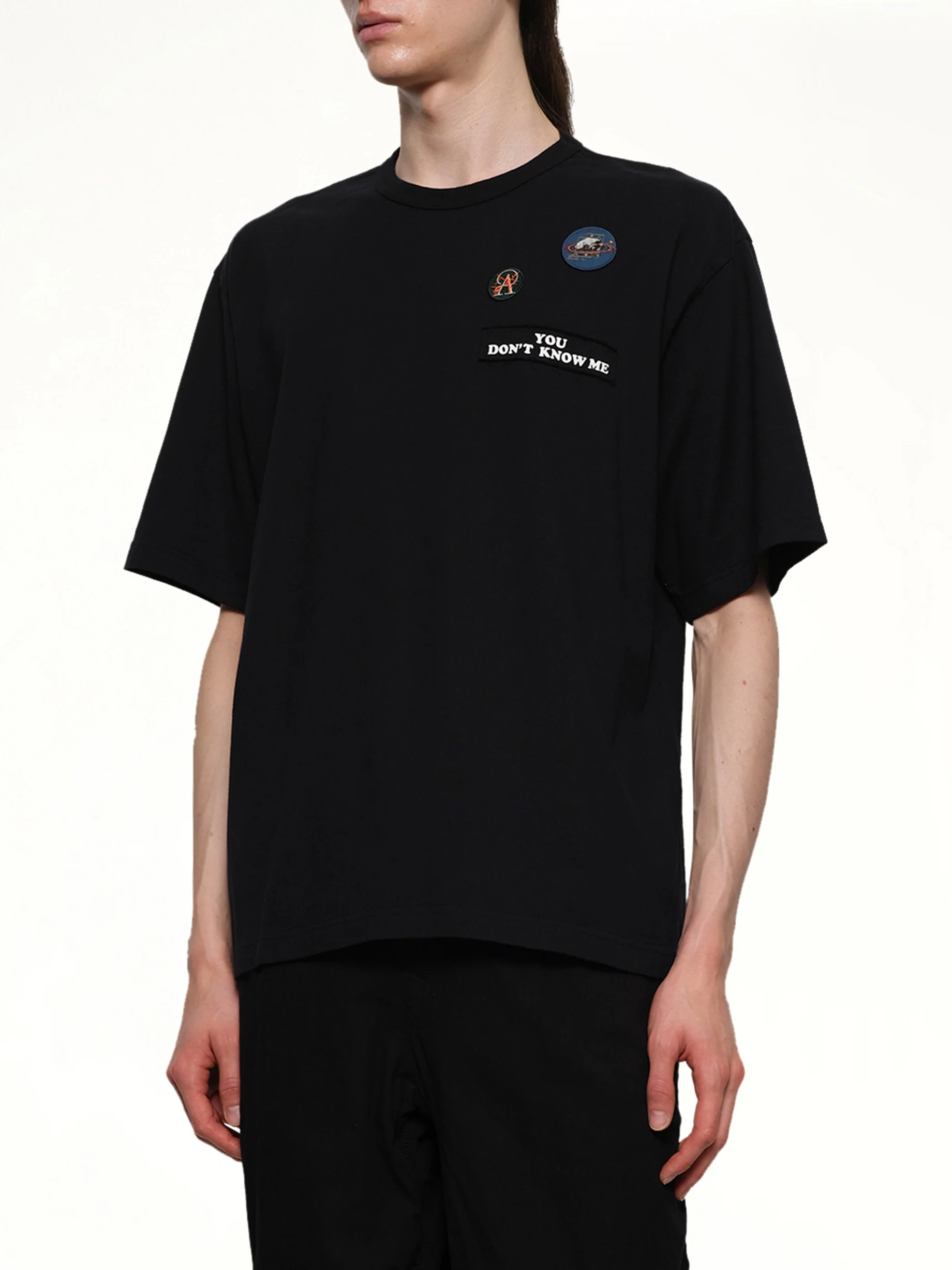 Patches T-Shirt in Black - Image 6