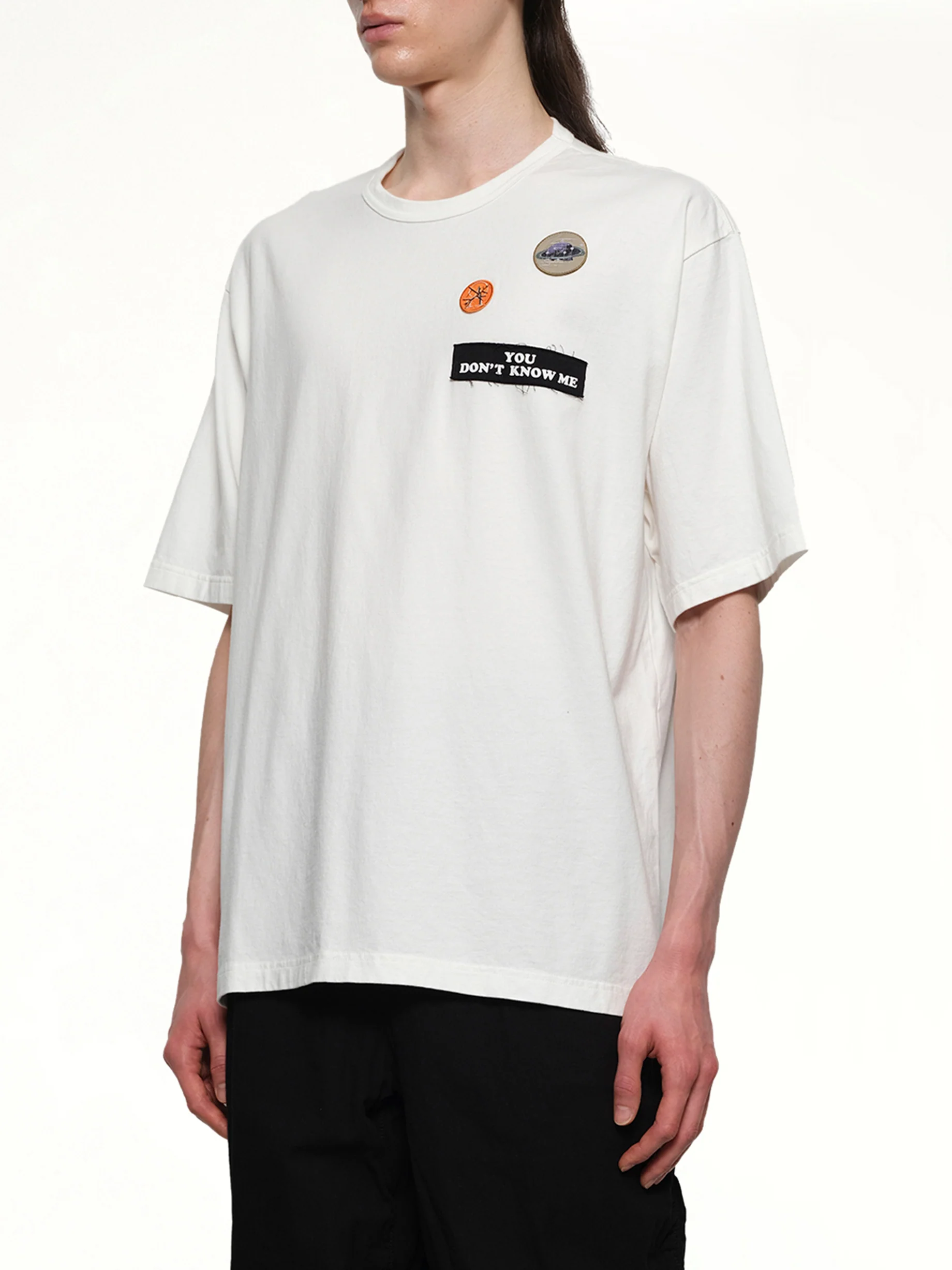 Patches T-Shirt in White - Image 6