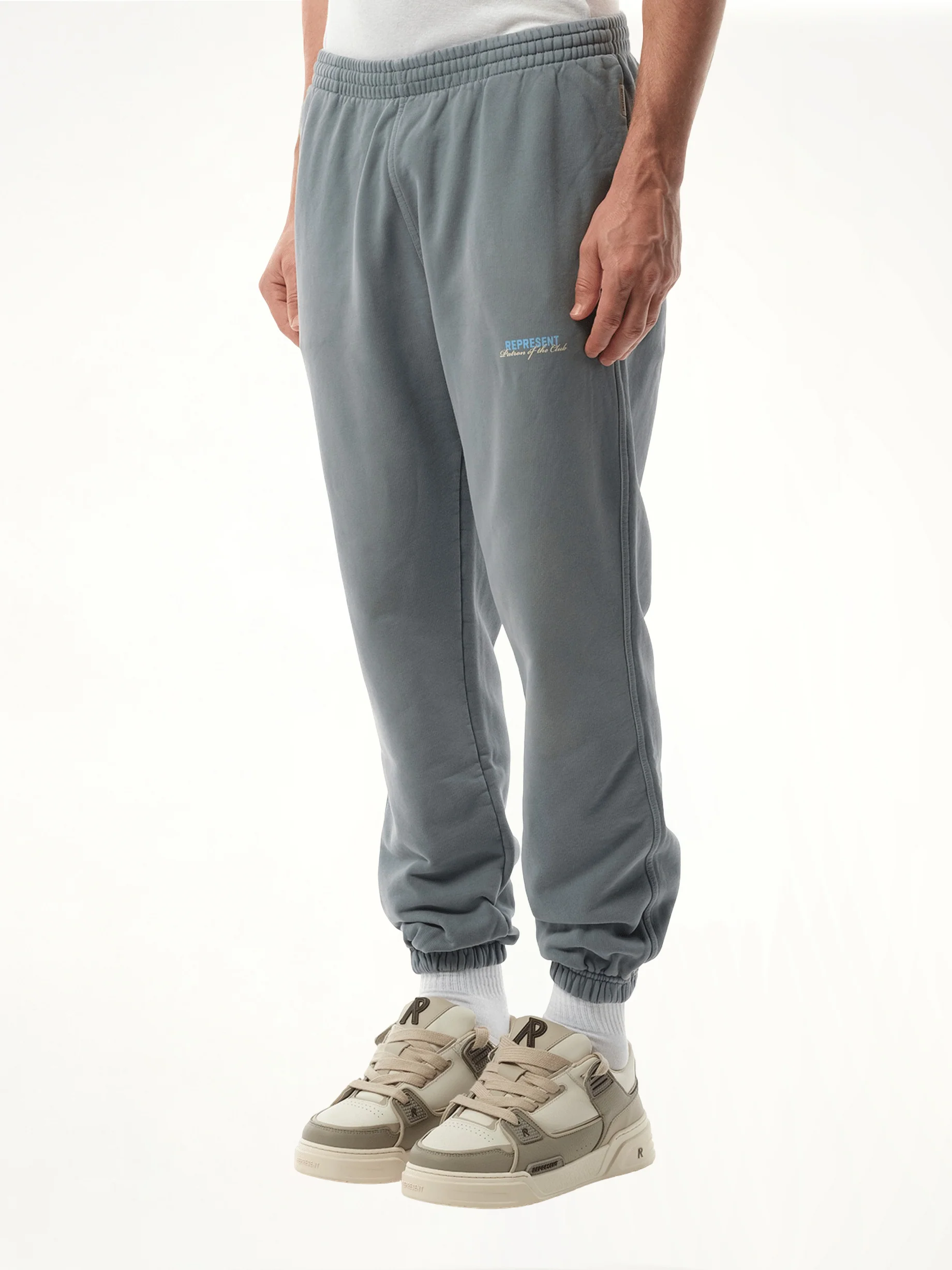 Patron of The Club Sweatpant in Washed Grey - Image 5
