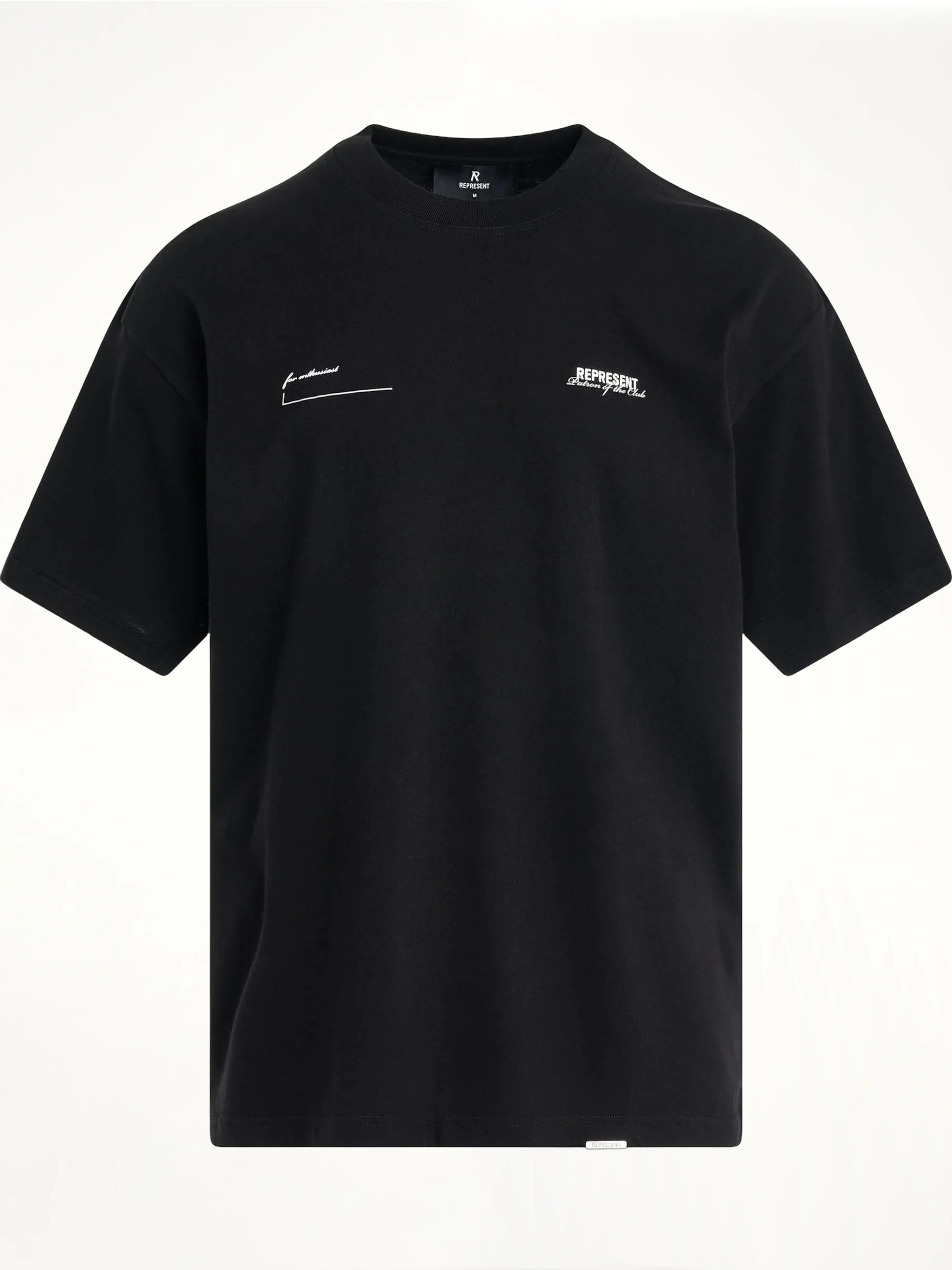 Patron of the Club T-Shirt in Black - Image 2