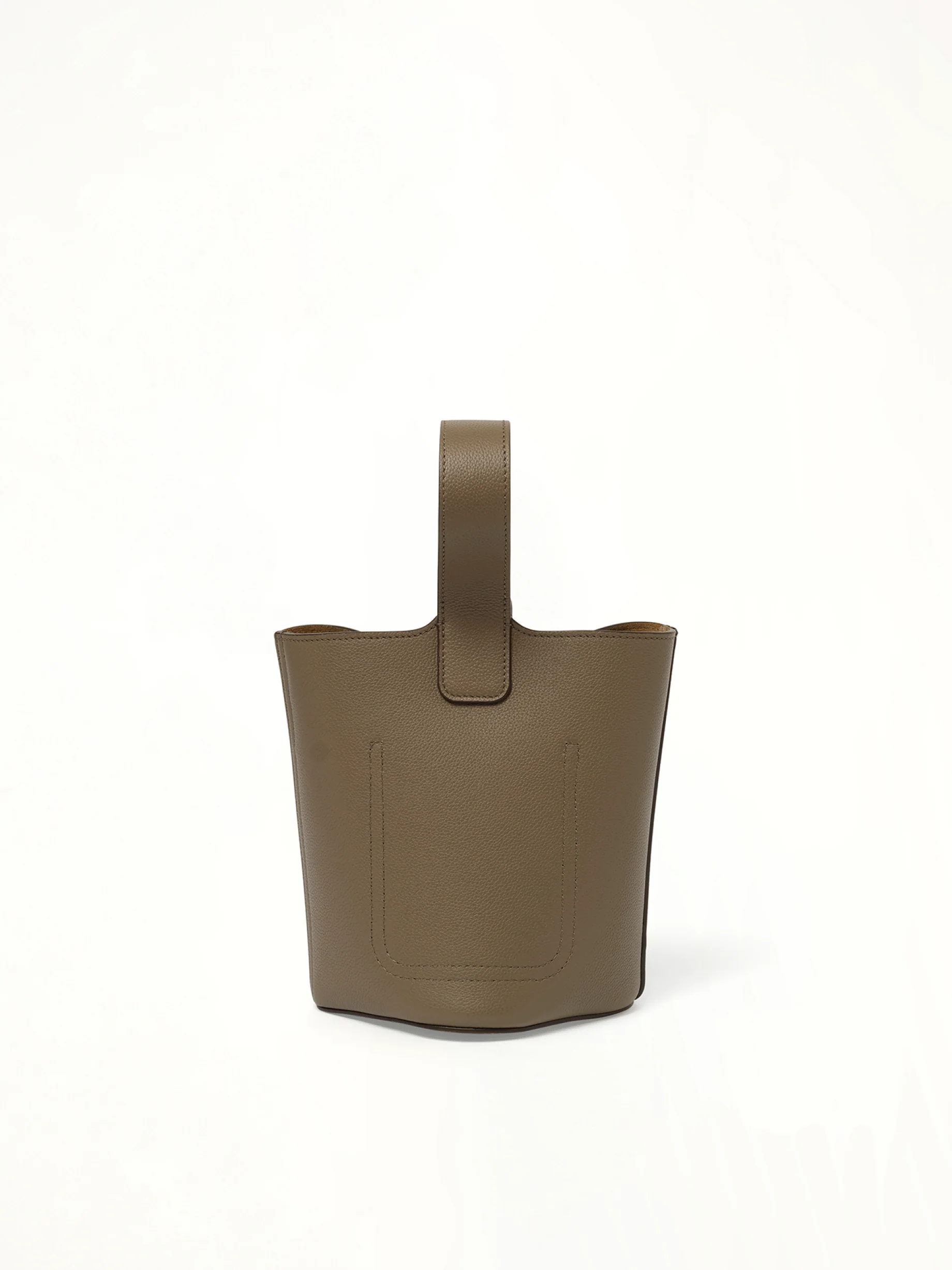 Pebble Bucket Mini in Taupe - Image 6