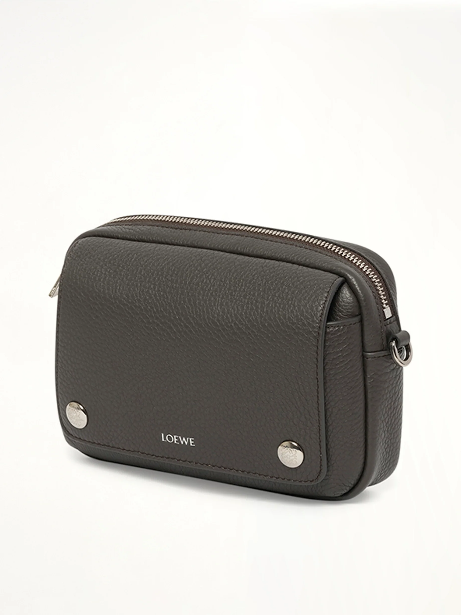 Pebble Messenger Small in Dark Grey - Image 6