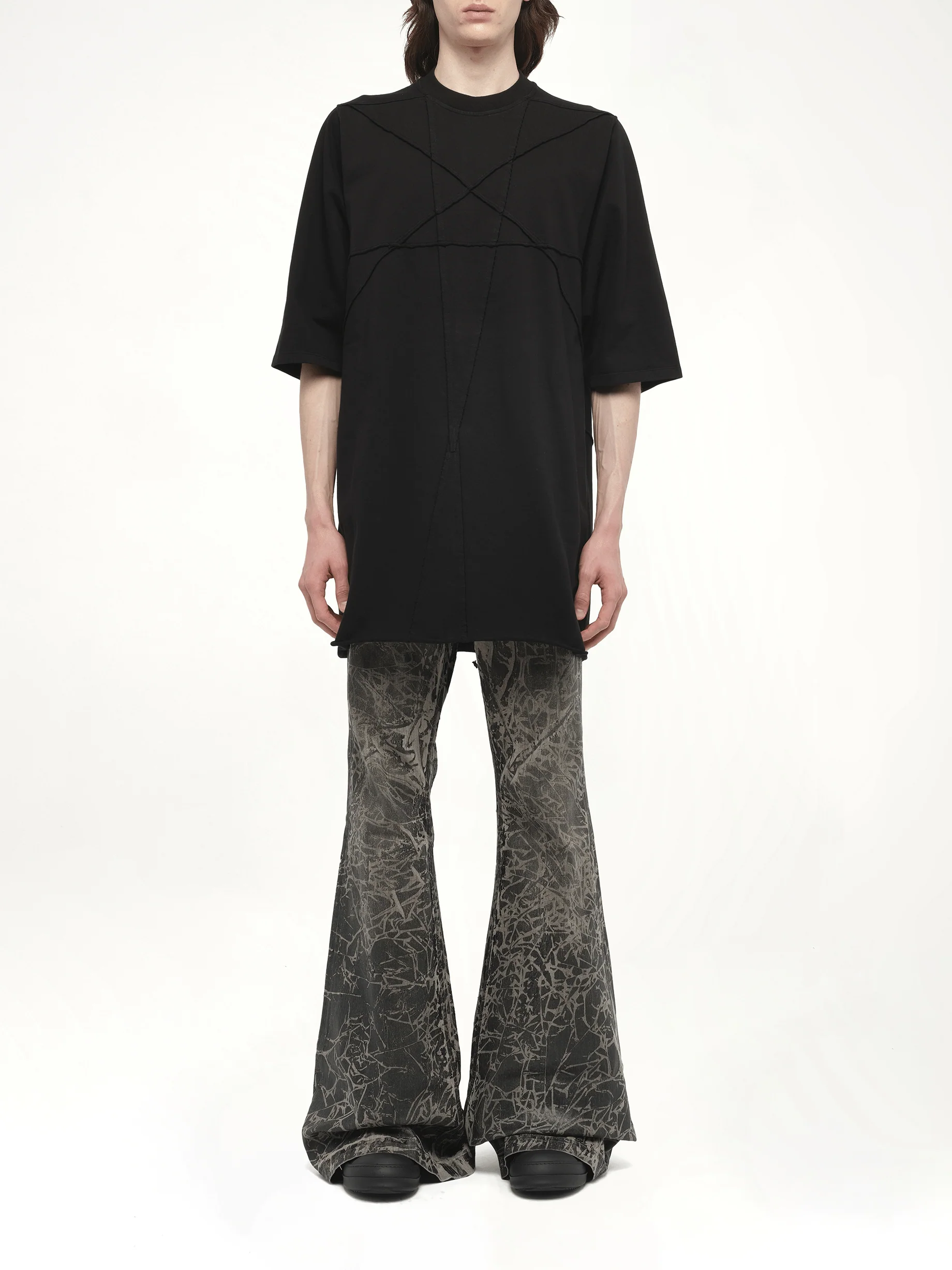 Penta Jumbo SS T-Shirt in Black - Image 7