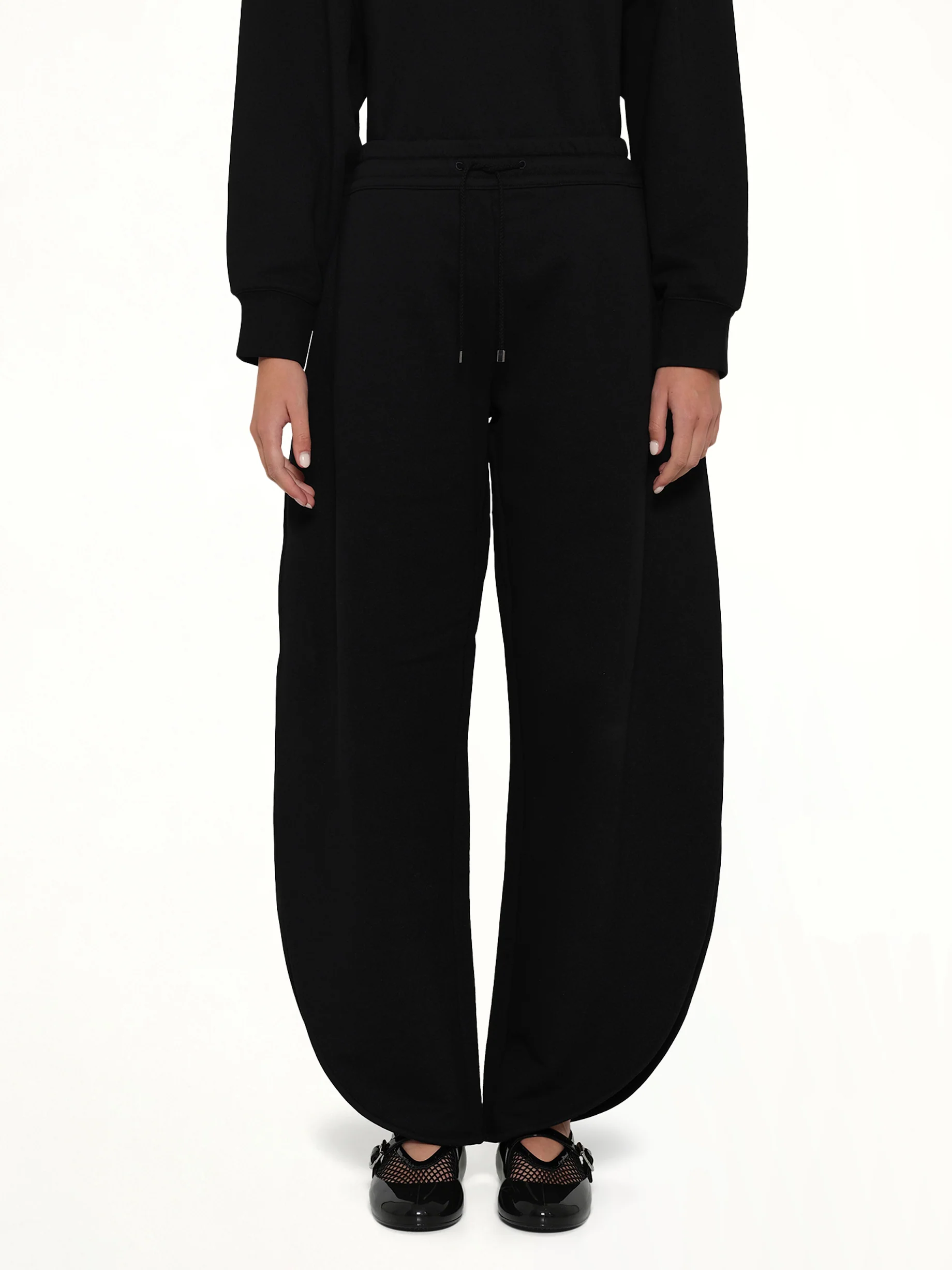 Petal Joggers in Black