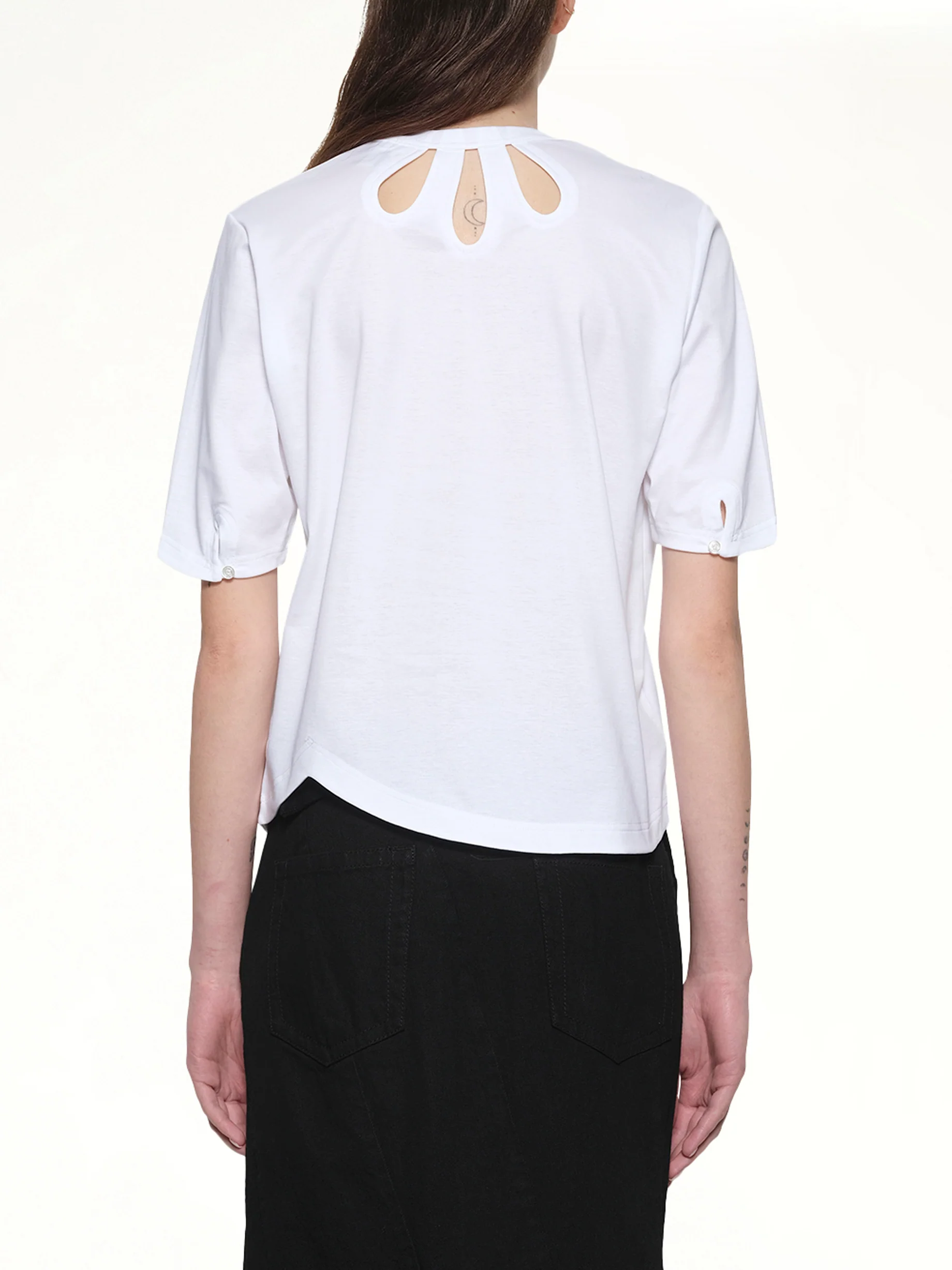 Petal Shirt in White - Image 5