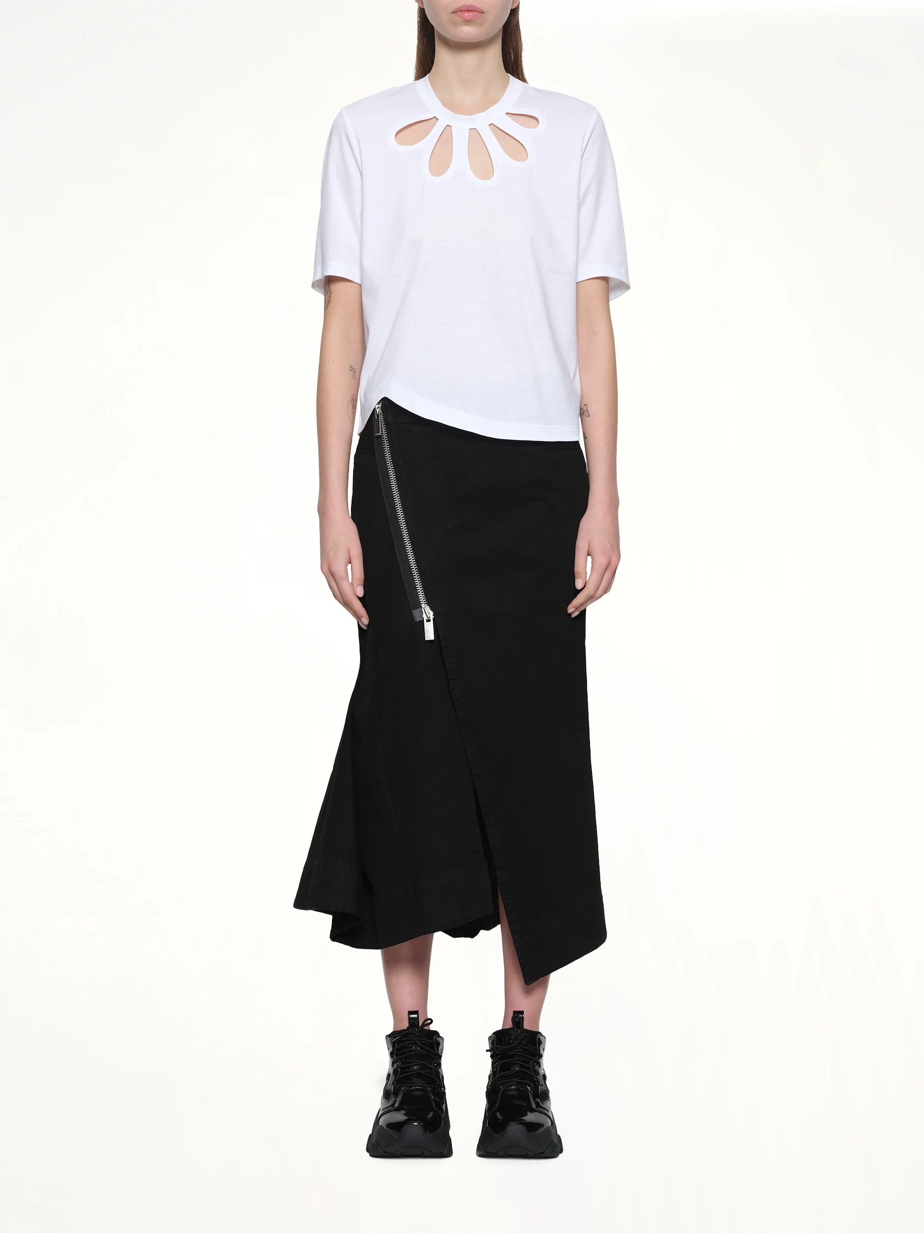 Petal Shirt in White - Image 7