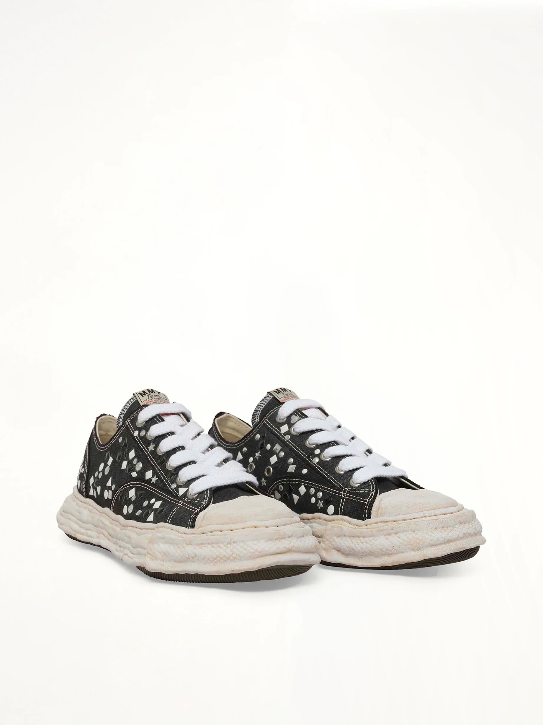 Peterson 23 OG Embelished Sneaker in Black - Image 2
