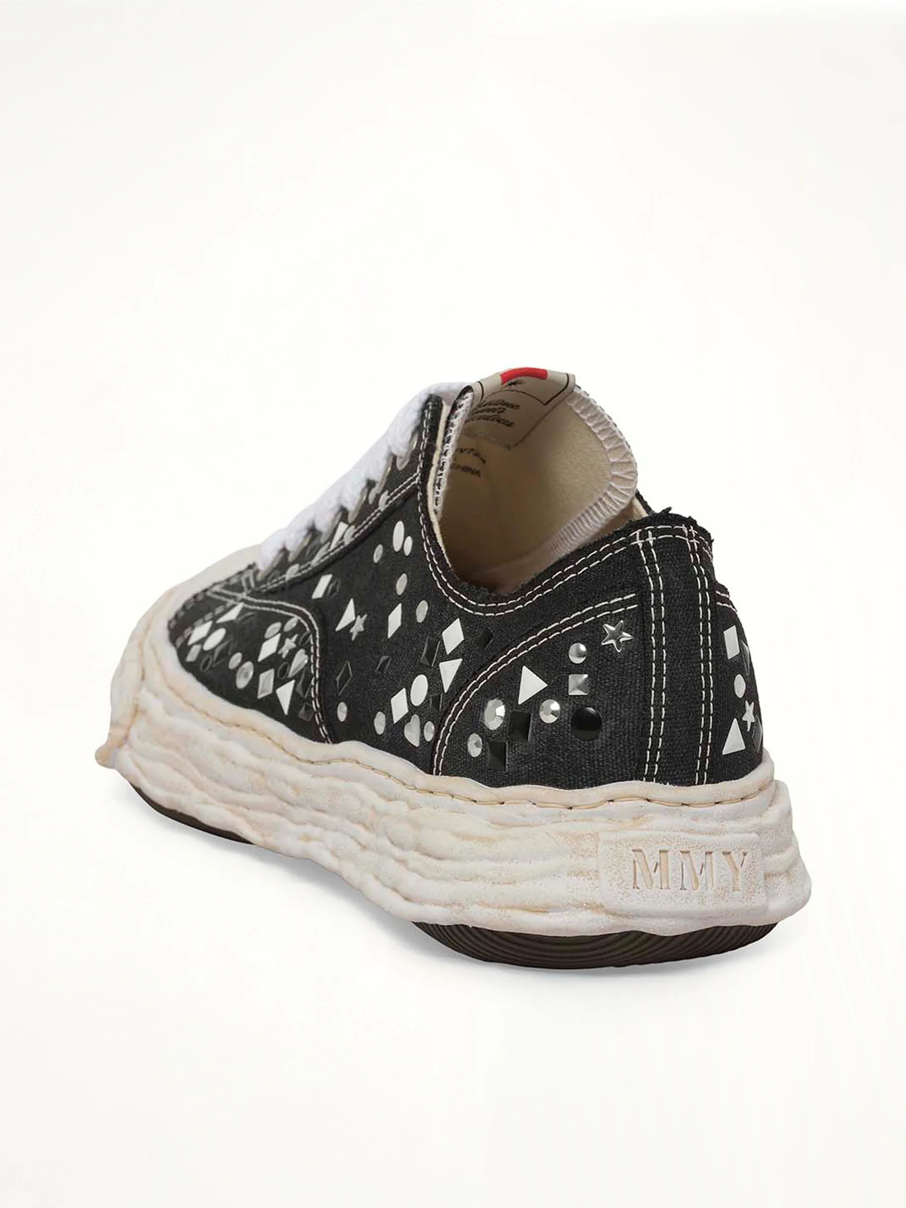 Peterson 23 OG Embelished Sneaker in Black - Image 3