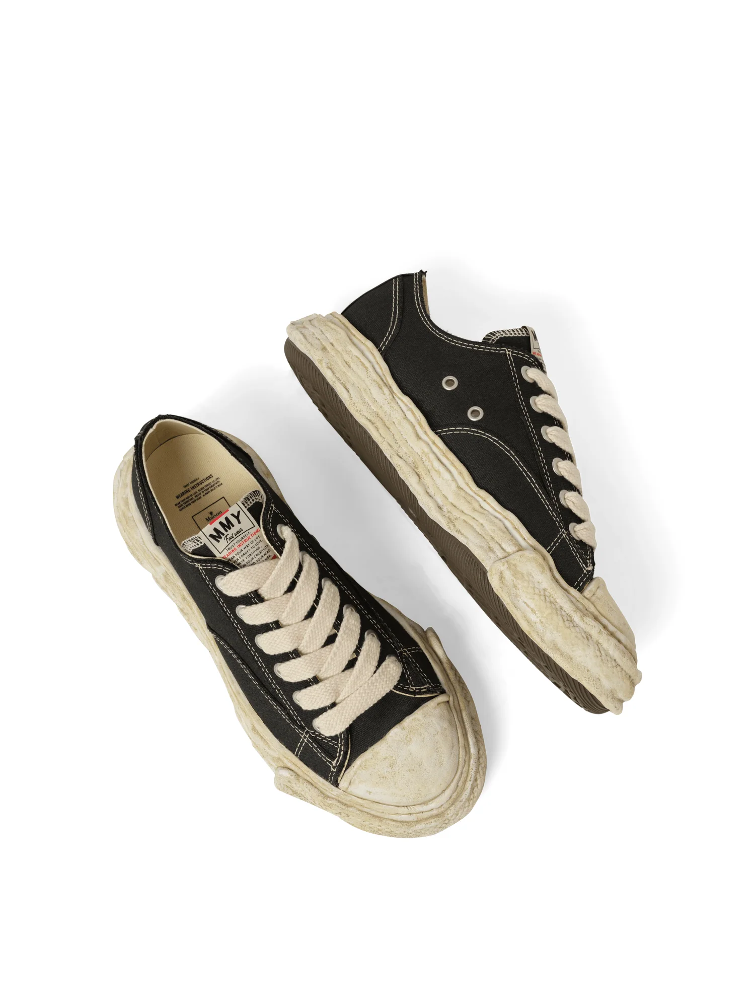 Peterson 23 OG Garment Dyed Sneaker in Black - Image 4