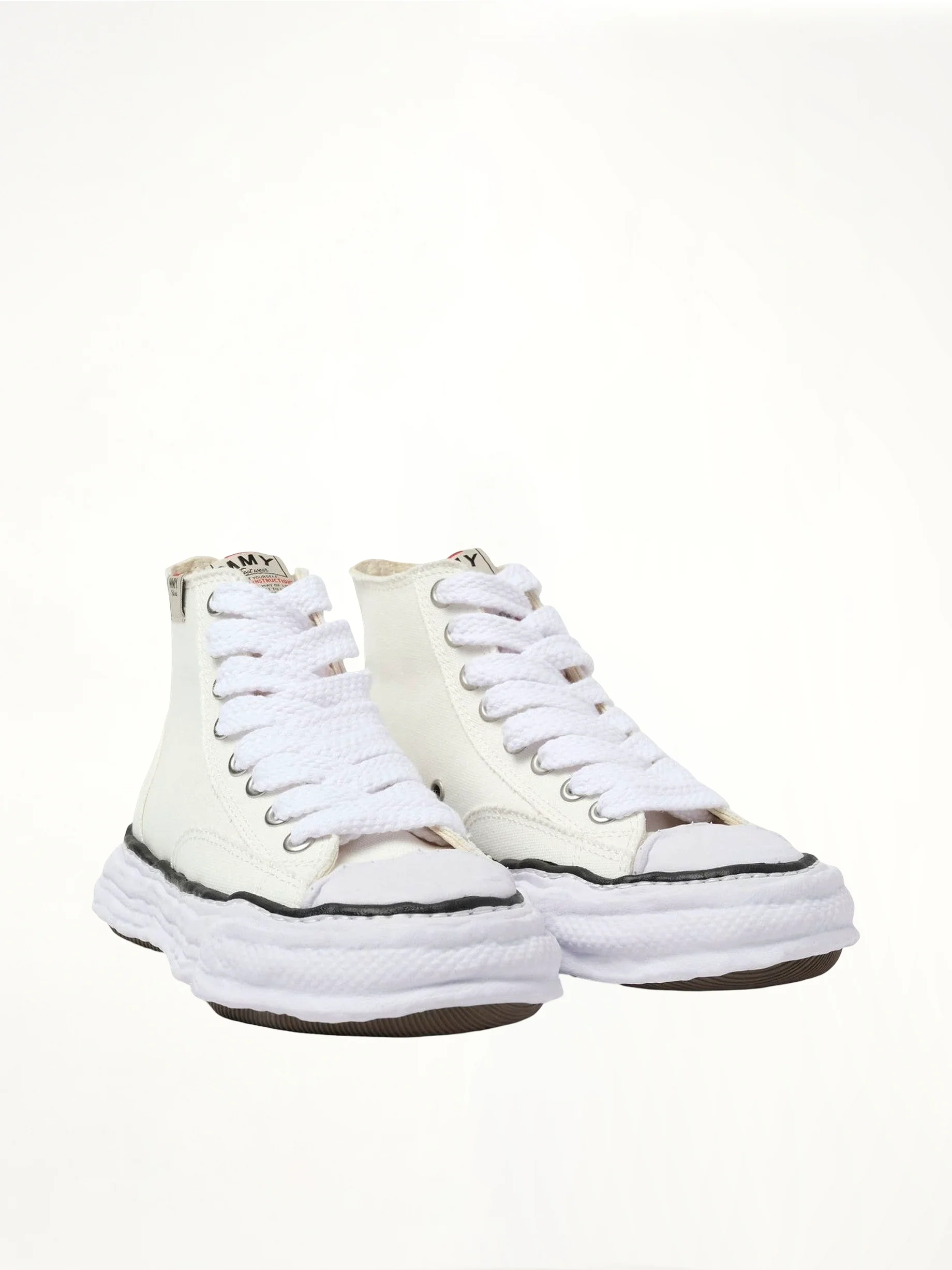 Peterson 23 OG High Sneaker in White - Image 2