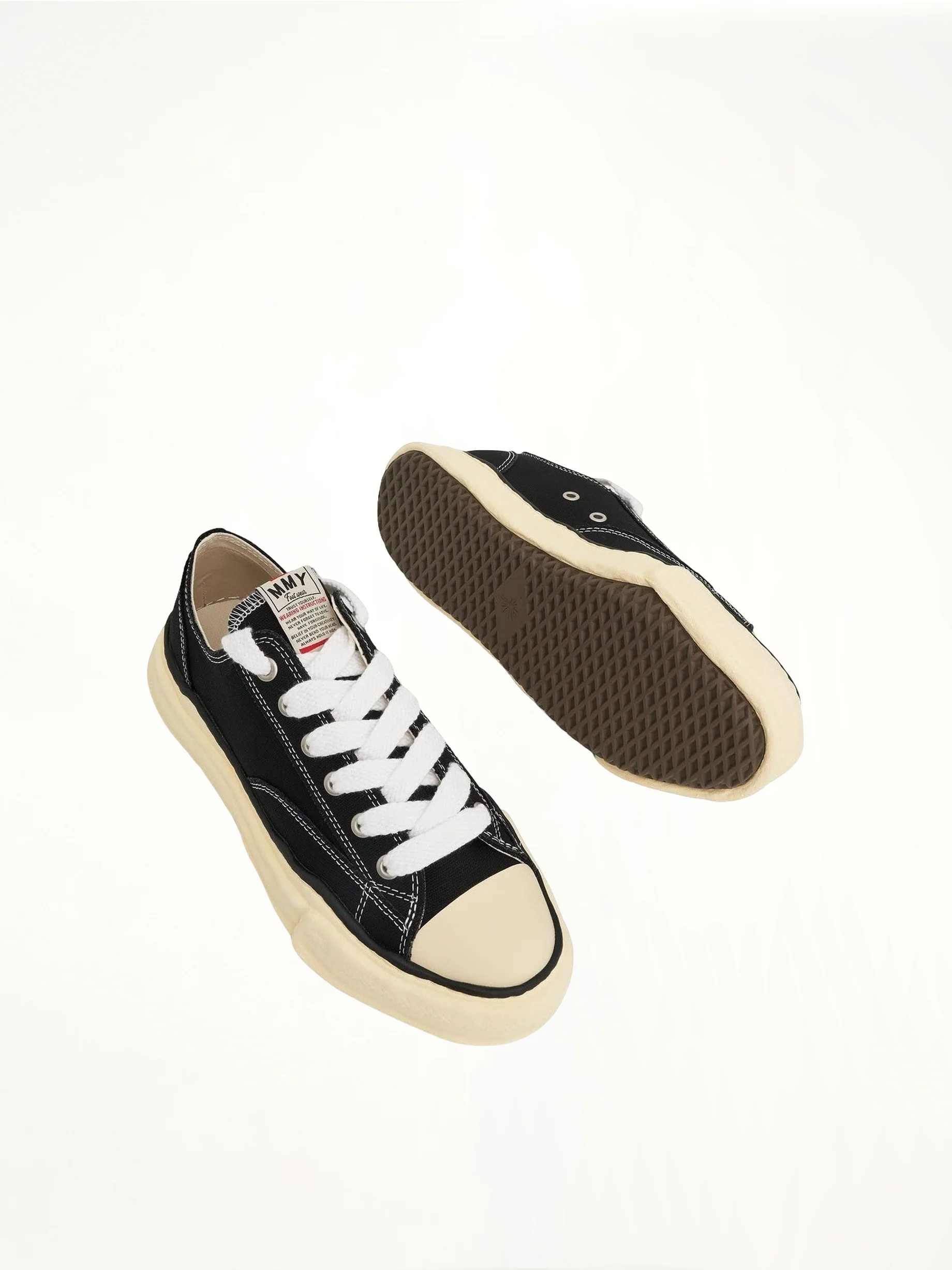 Peterson OG Vintage Sneaker in Black/White - Image 4