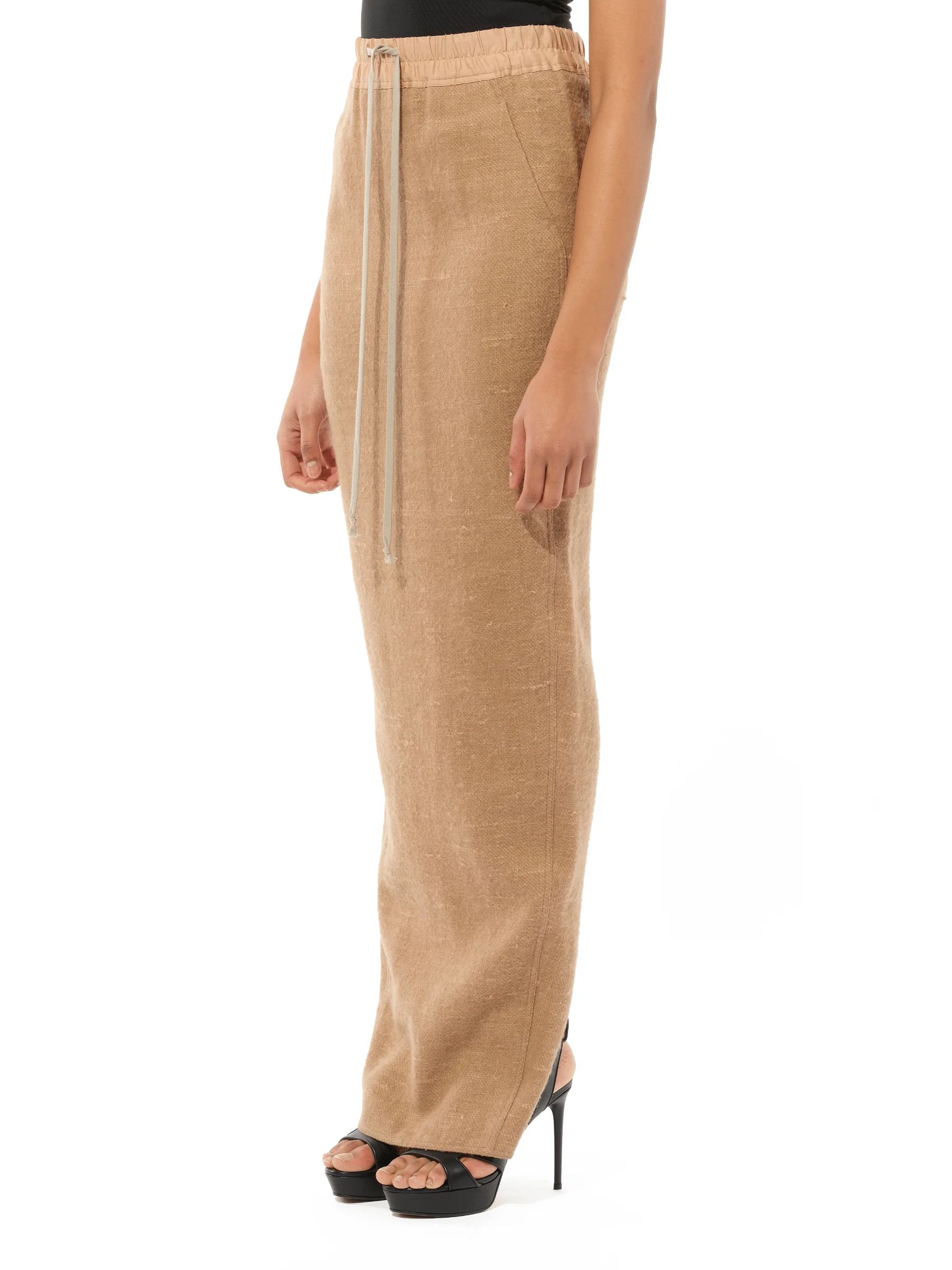 Pillar Skirt in Beige - Image 5