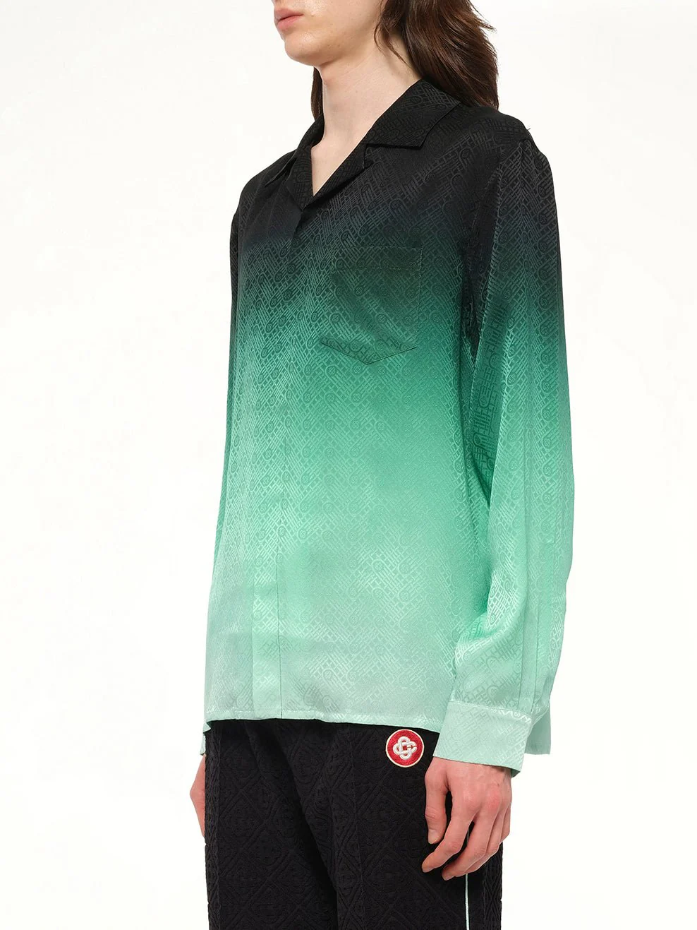 Ping Pong Gradient Shirt in Green - Image 3