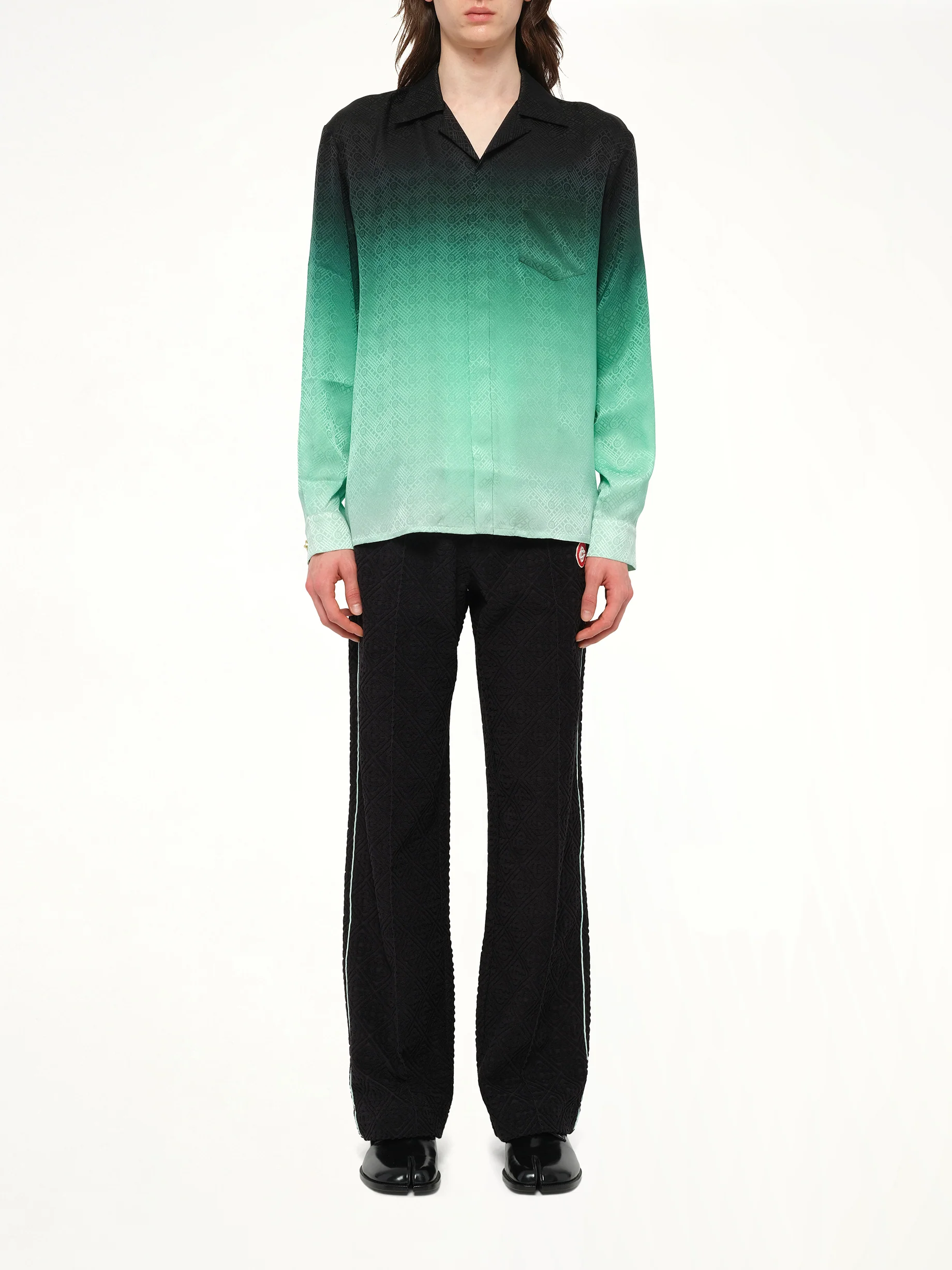 Ping Pong Gradient Shirt in Green - Image 7