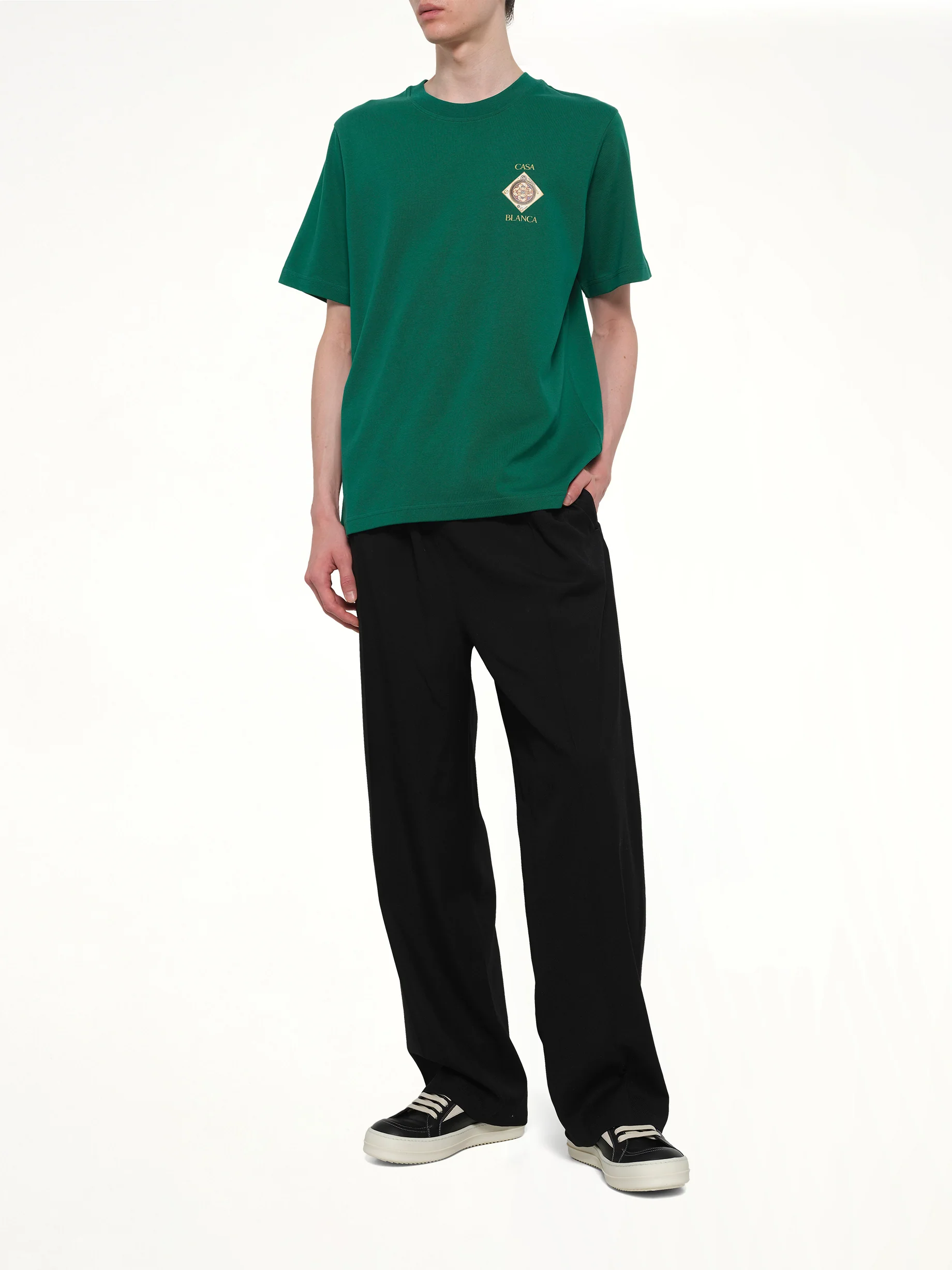 Plafond Orne De Musique Classic T-Shirt in Green - Image 4