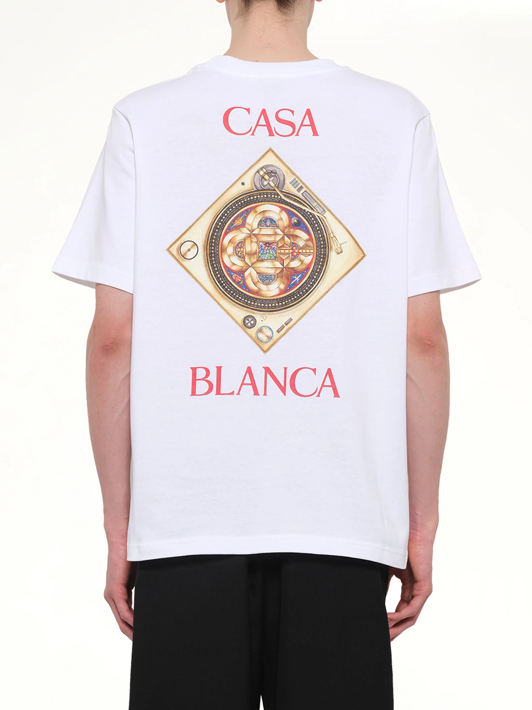 Plafond Orne De Musique Classic T-Shirt in White - Image 5