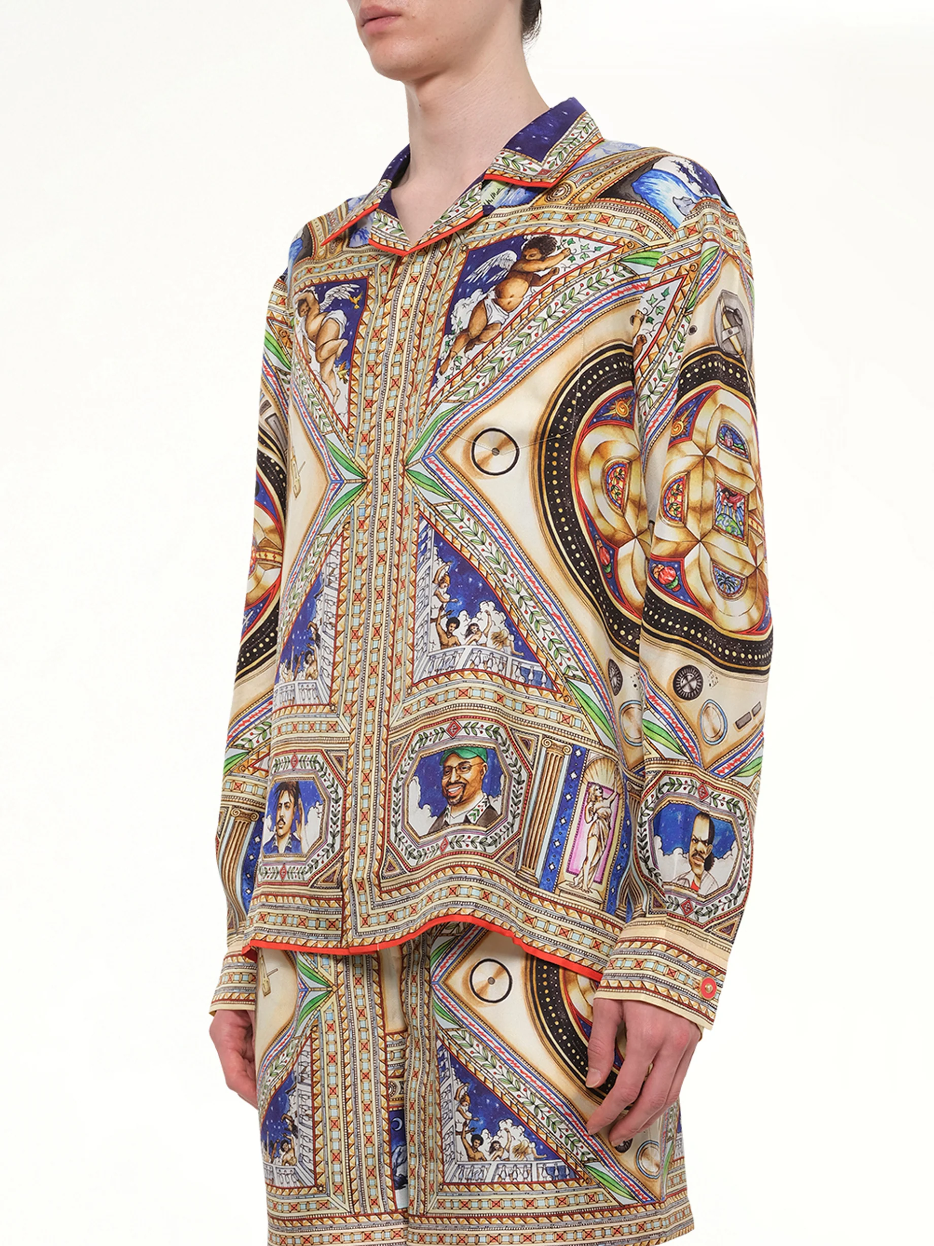 Plafond Orne De Musique LS Shirt in Multicolour - Image 3