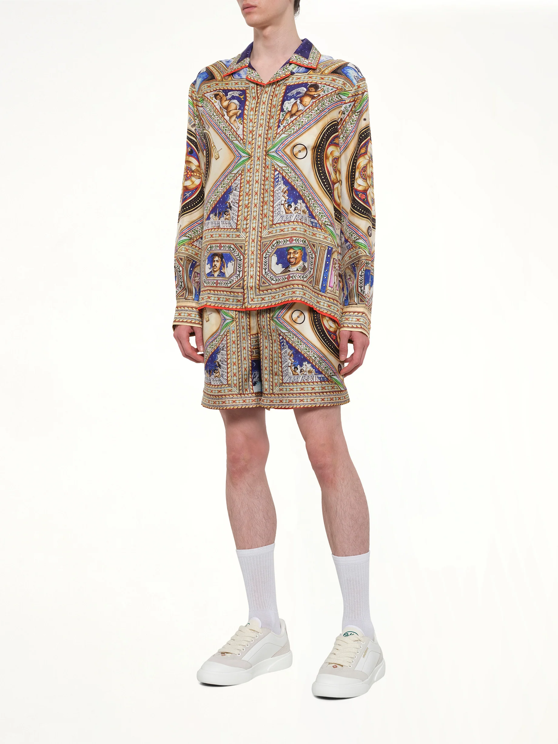 Plafond Orne De Musique LS Shirt in Multicolour - Image 4