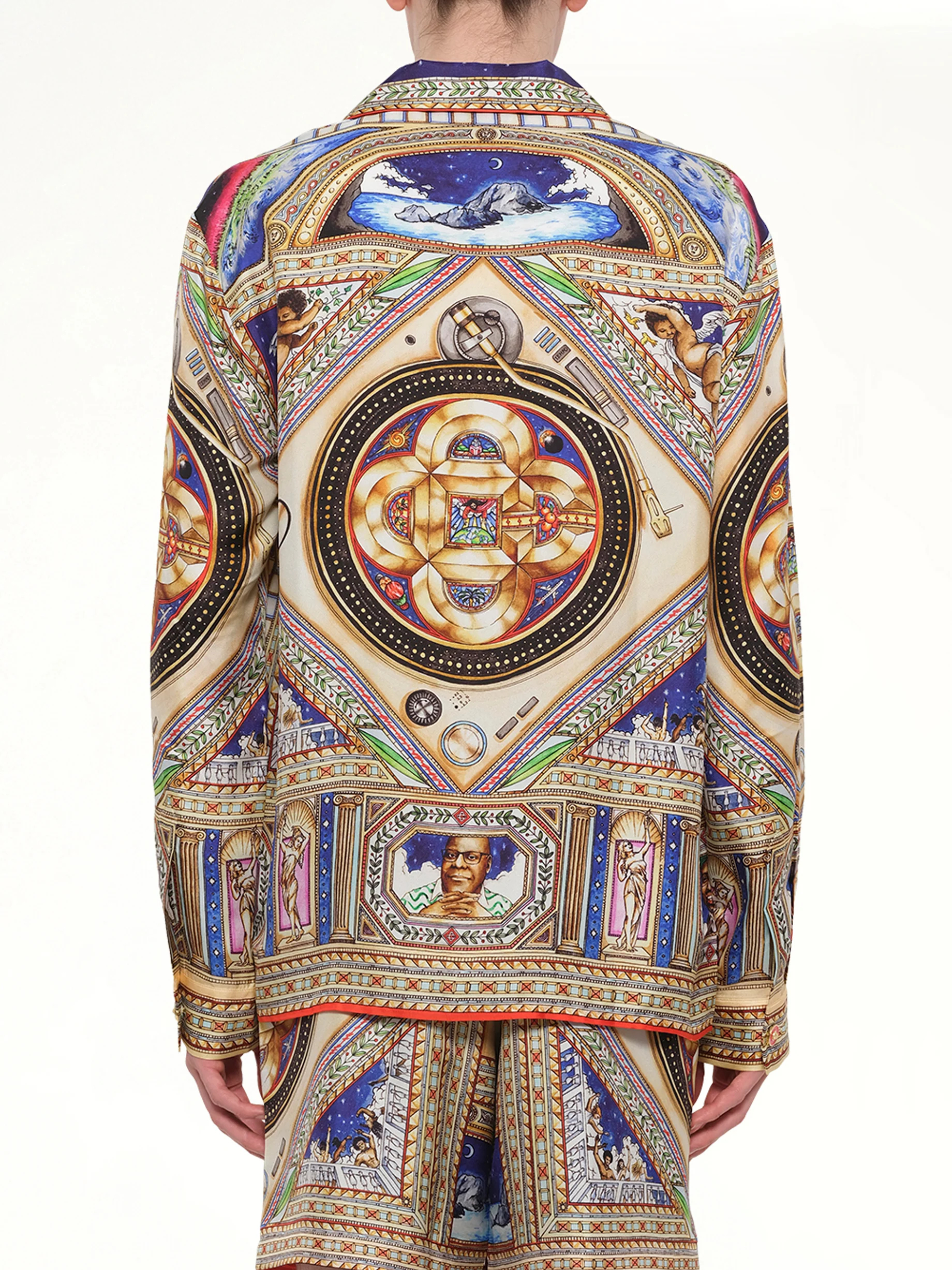 Plafond Orne De Musique LS Shirt in Multicolour - Image 5