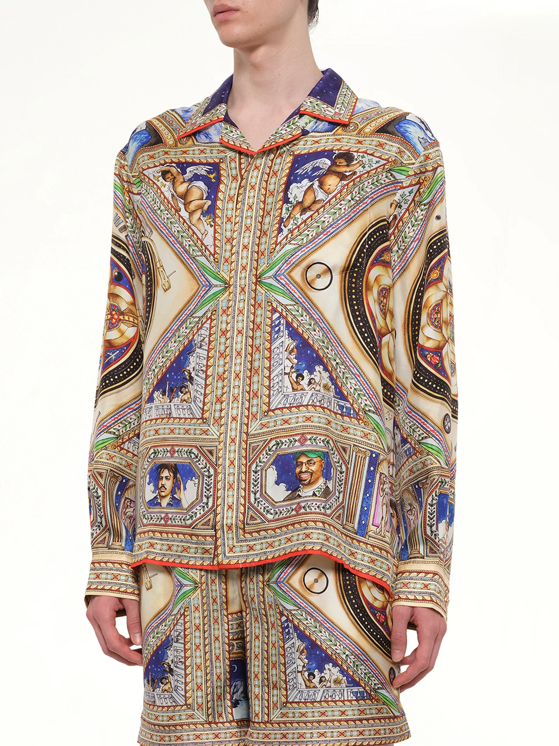 Plafond Orne De Musique LS Shirt in Multicolour - Image 6
