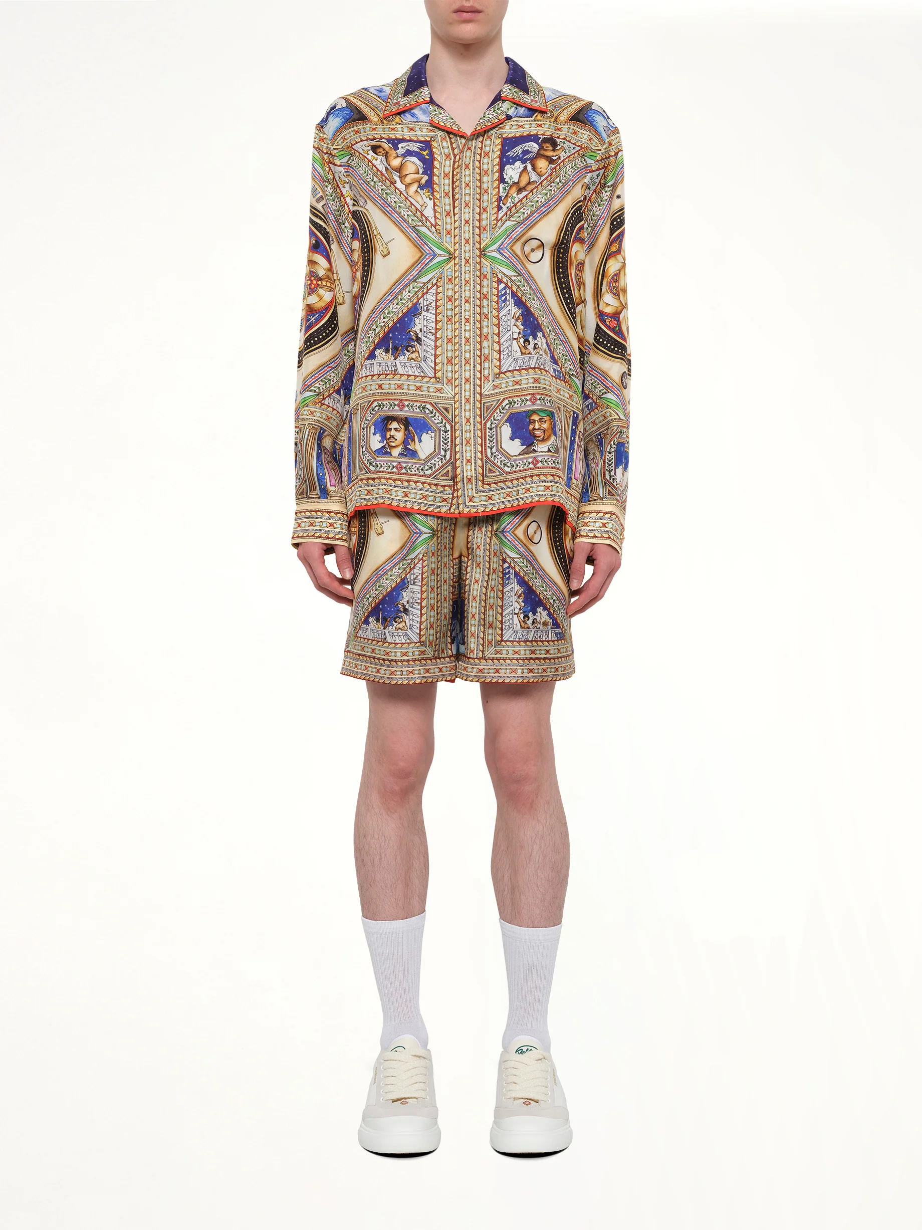 Plafond Orne De Musique LS Shirt in Multicolour - Image 7