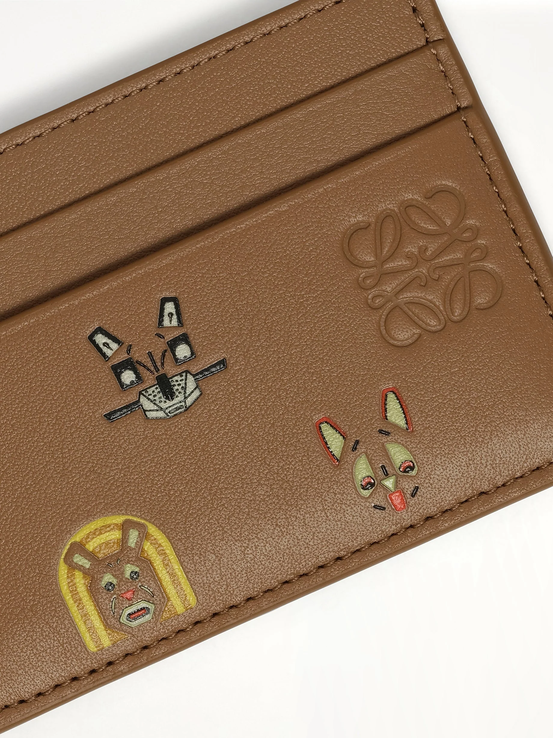 Plain Cardholders Cats in Mocha - Image 4
